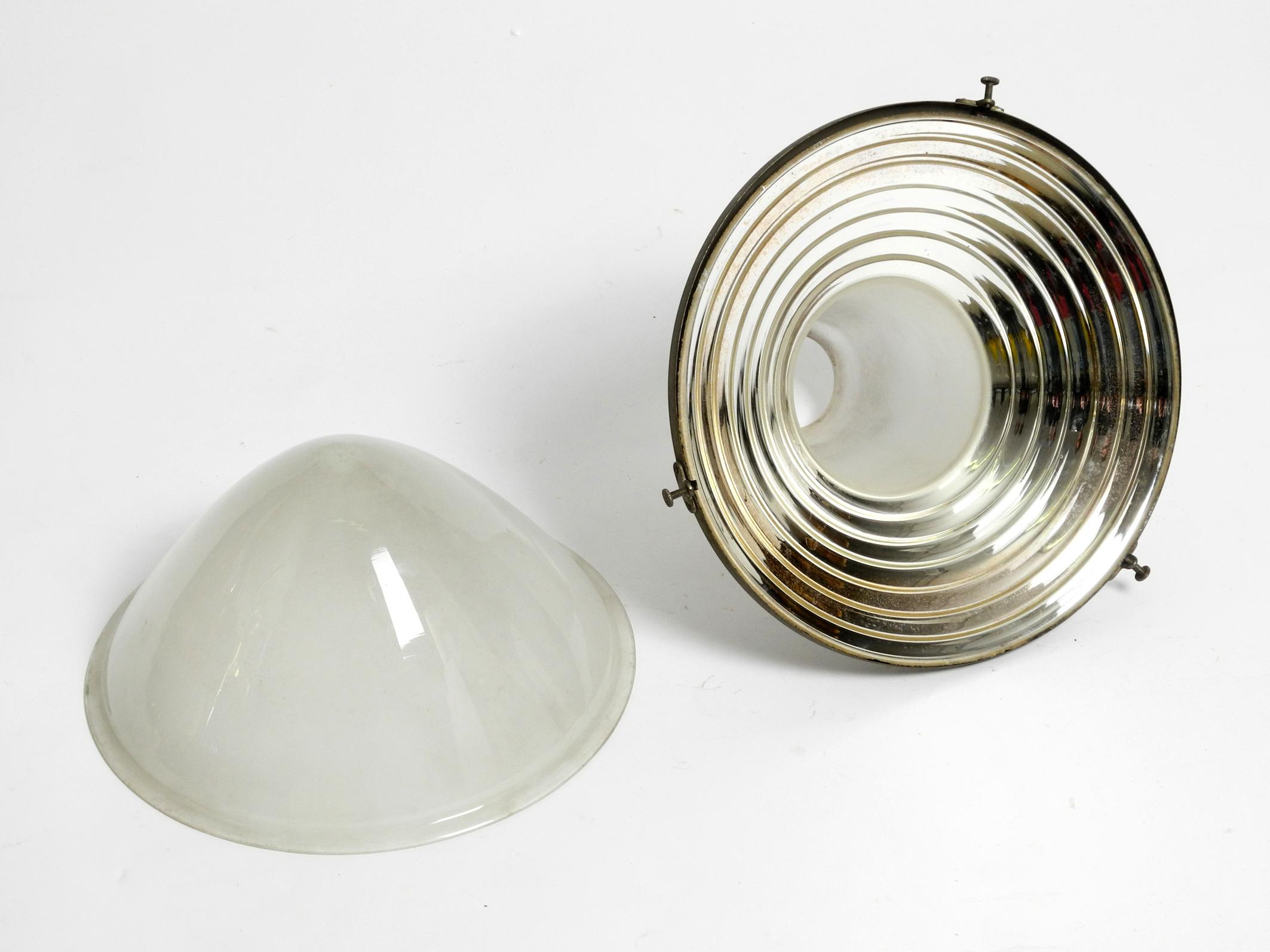Rare 1930s Pendant Lamp by Adolf Meyer for Zeiss Ikon with an Adjustable Shade 2