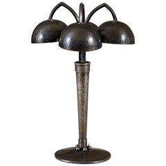 Rare 1930s Table Lamp by Andre Arbus and Raymond Subes