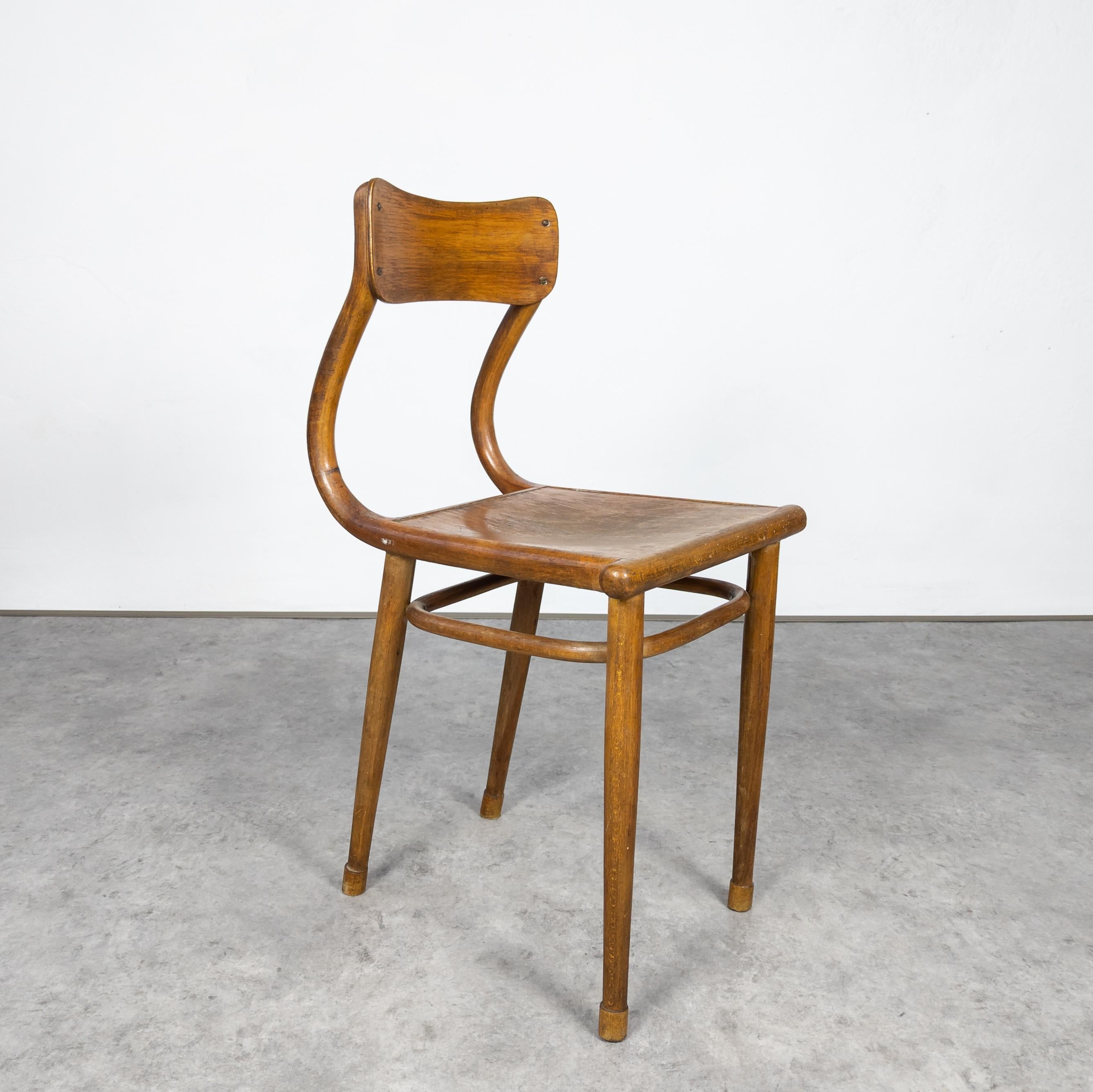 Bauhaus Rare 1930's Thonet B 791 Writing Desk Chair 