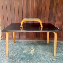 Seltener 1930er Thonet Step Stool NYC Shoe Store Pedestal Retail Boutique Table Stand