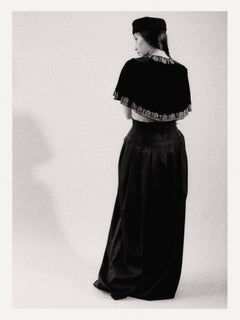 Seltenes Valentina Stenciled Capelet aus dem Jahr 1932