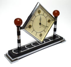 Rare 1934 Art Deco Smiths 8 Day Clock
