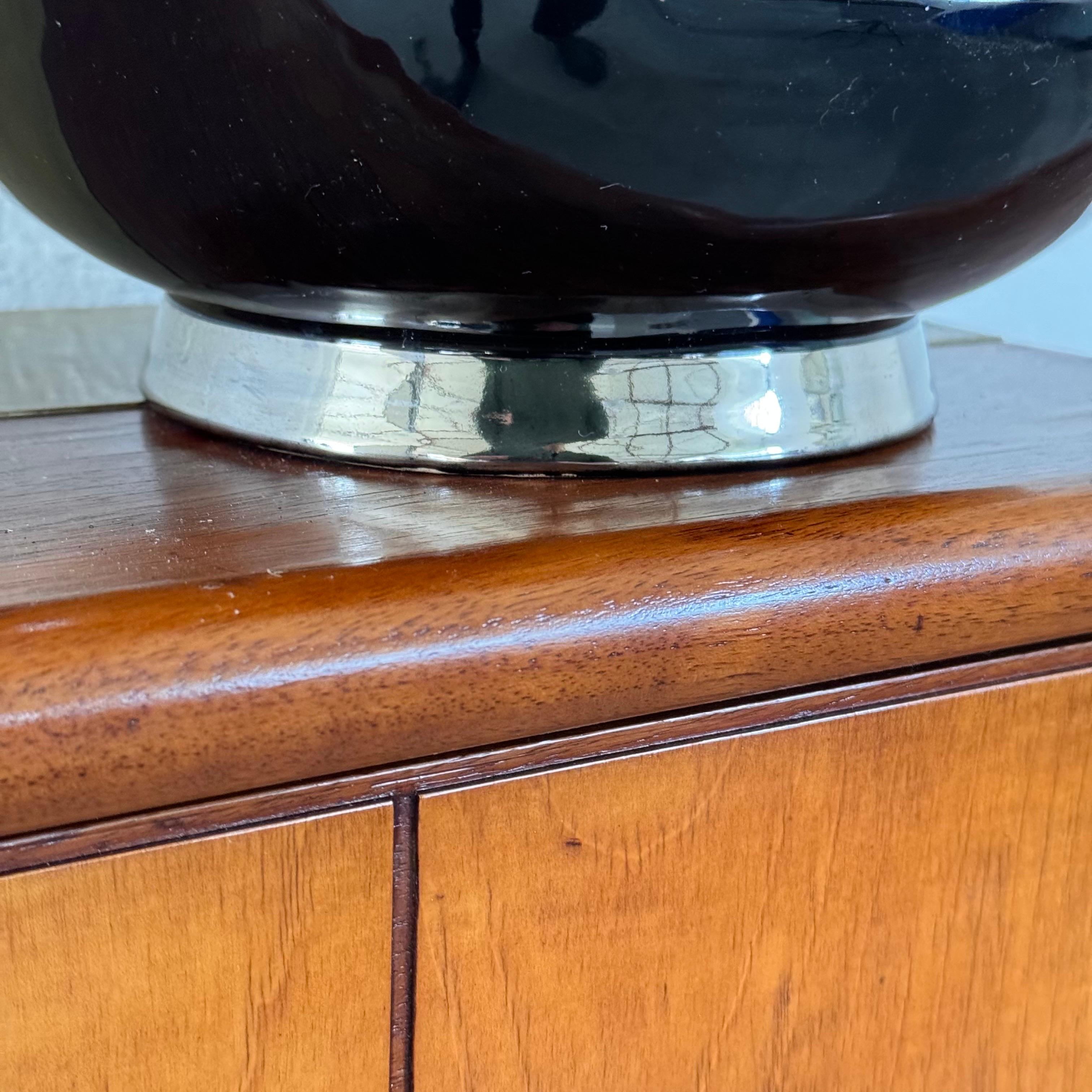 Rare vase en céramique métaphysique Art déco de 1935 par Marcello Fantoni pour Deruta en vente 1