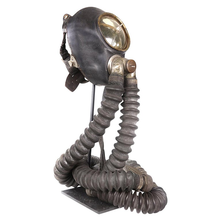 Rare 1935 Draeger “O” Mask For Sale at 1stDibs | draeger gas mask, draeger  mask