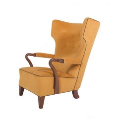 Rare 1938 Large Easy Chair by Bertil Söderberg