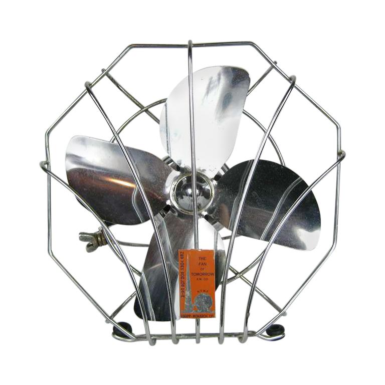 1939, New York Worlds Fair Fan “The Fan of Tomorrow”  Trylone and Perisphe