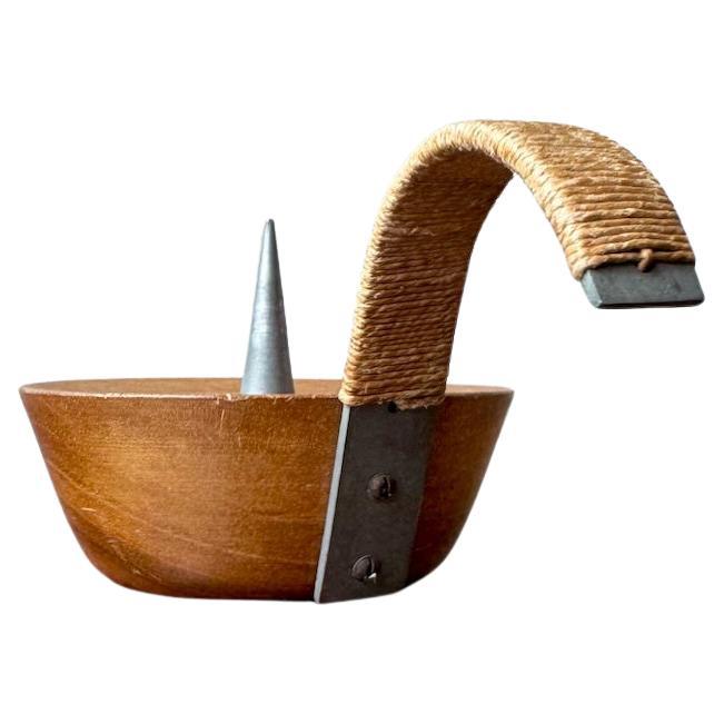 Rare 1940s Chamberstick by Carl Auböck II