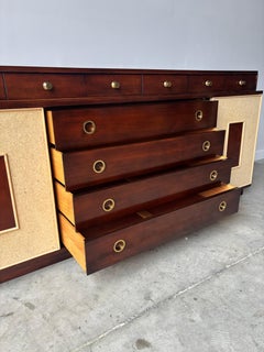 Rare buffet Paul Frankl des années 1940 par Johnson Furniture