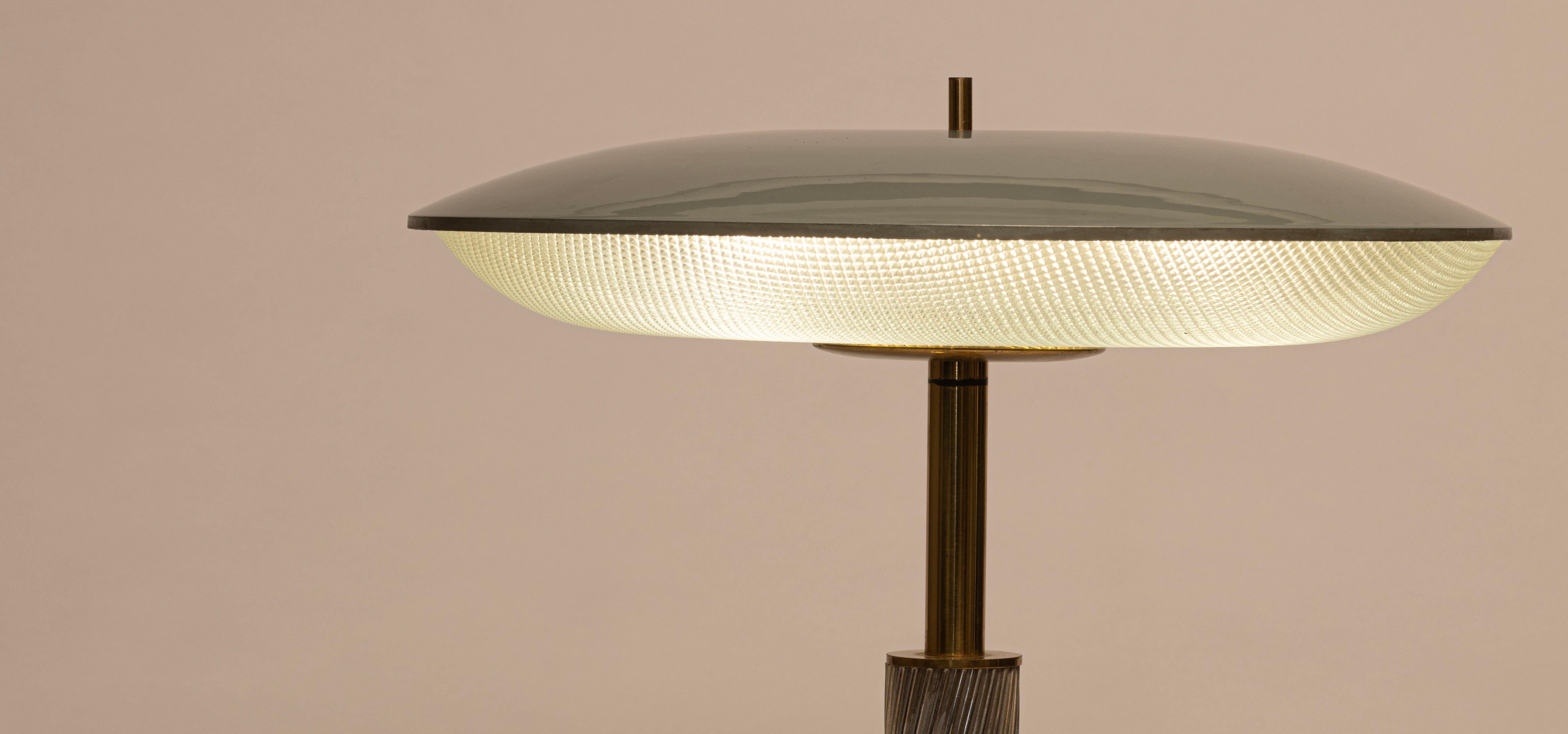 Rare lampe de bureau des années 1940 par Pietro Chiesa pour Fontana Arte, Italie en vente 5