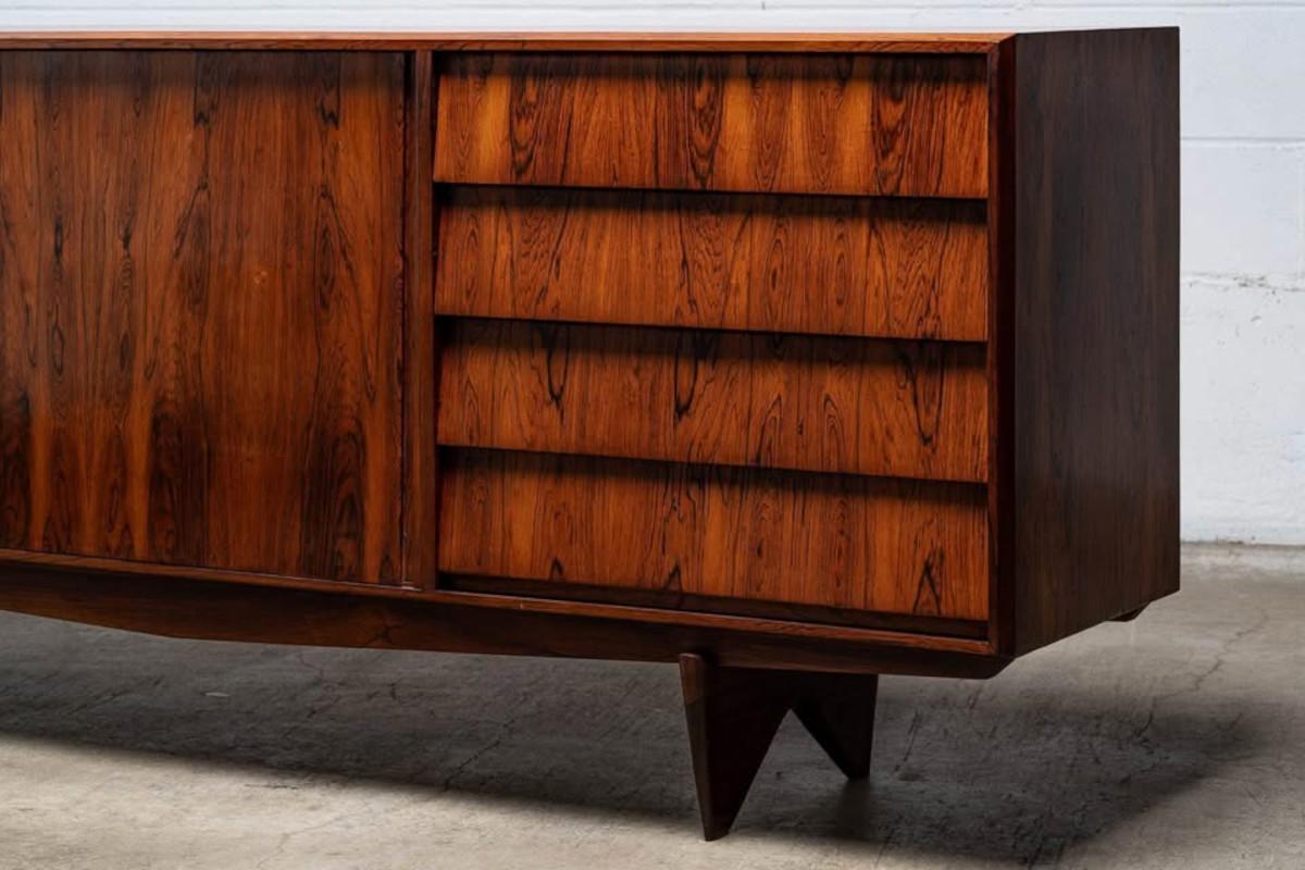 Mid-Century Modern Rare 1950 Sideboard  Credenza by Hauner & Eisler for Forma For Sale