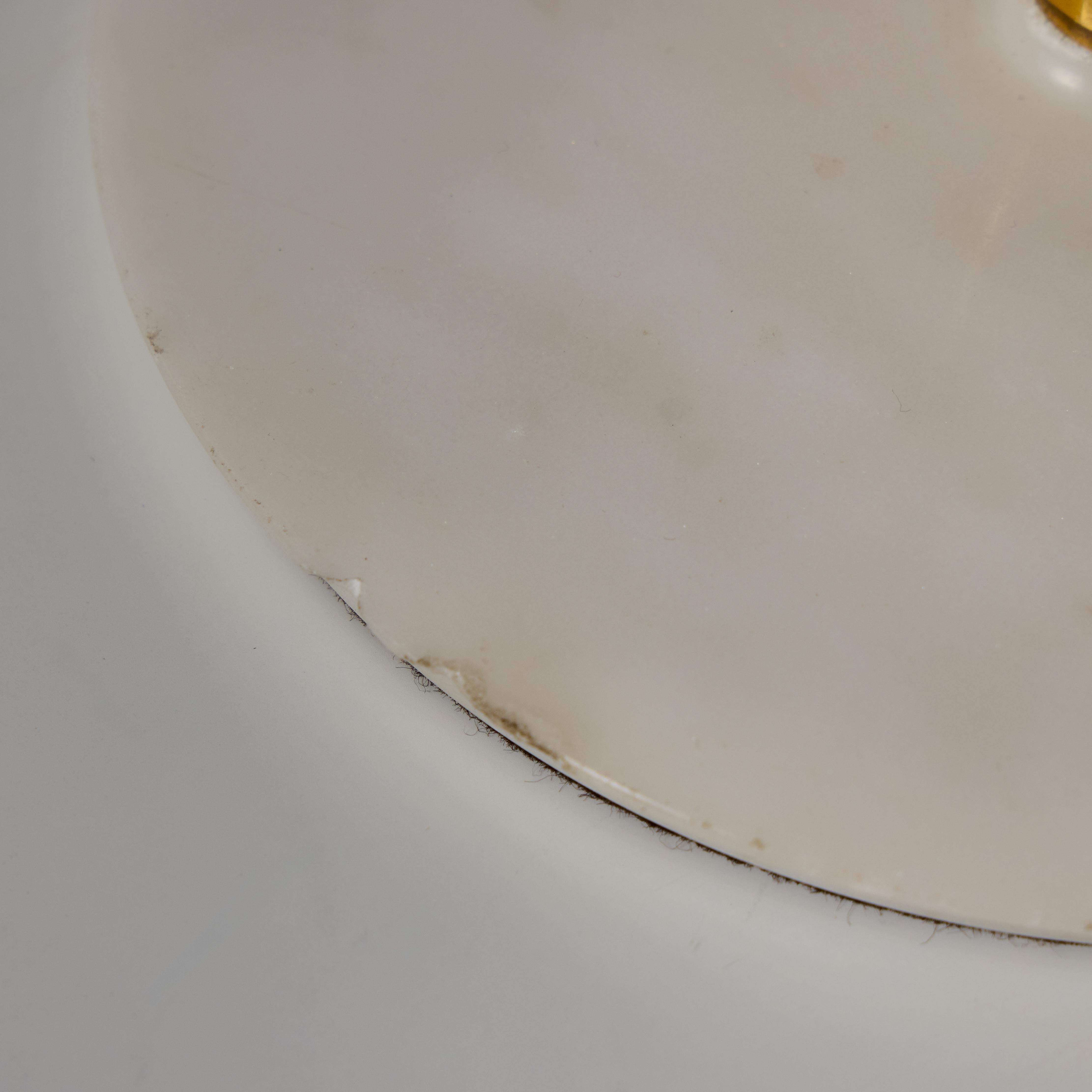 Rara lampada da tavolo a 3 paralumi multicolore di Angelo Ostuni del 1950 per O-Luce in vendita 11