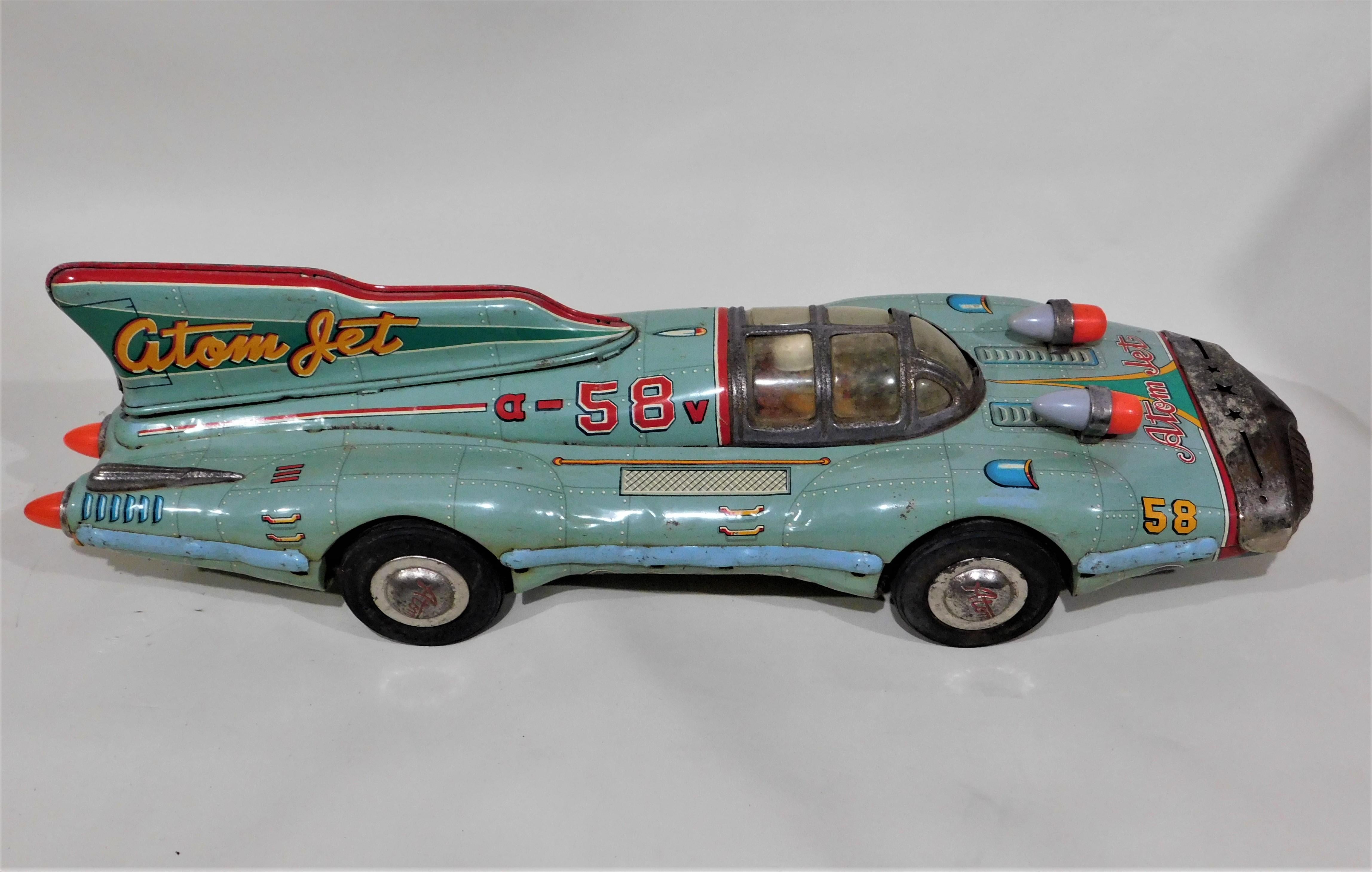 atom jet toy car