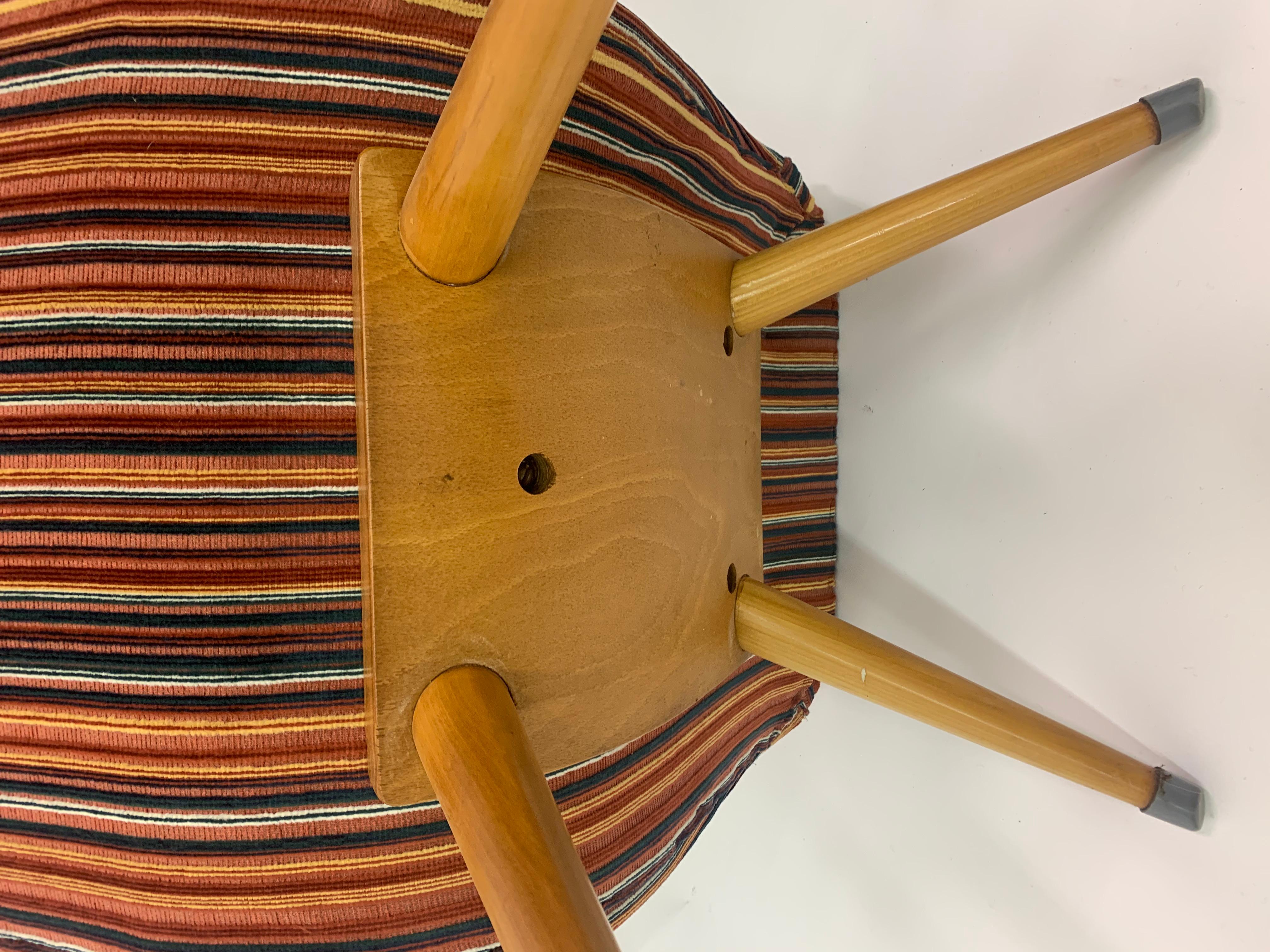 Rare 1950’s C Van Os, Culemborg Dutch Design Lounge Chair 5