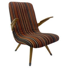 Rare 1950’s C Van Os, Culemborg Dutch Design Lounge Chair