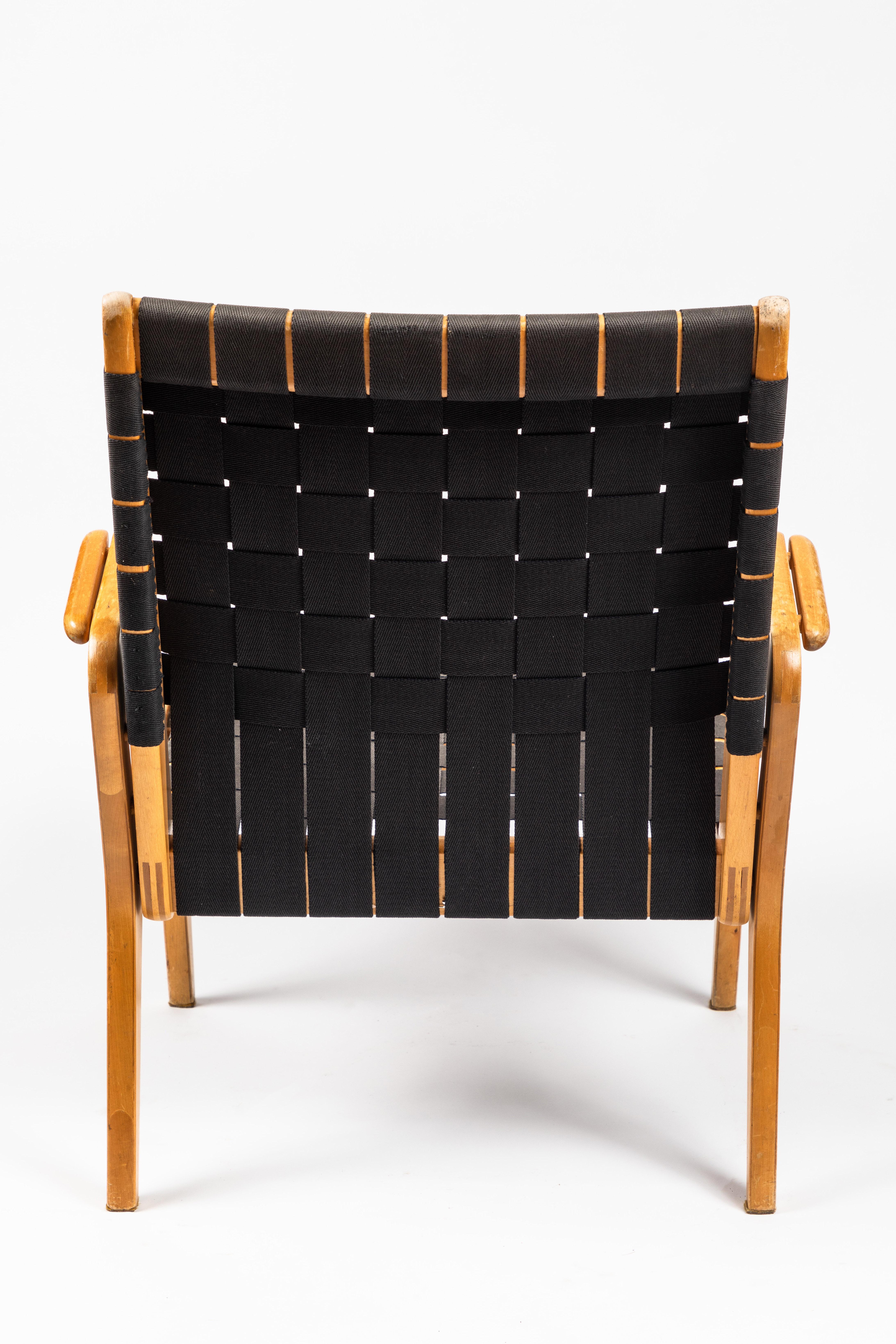 Fabric Rare 1950s Colette Lounge Chair by Ilmari Tapiovaara