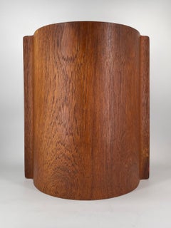 Raro cestino da ufficio danese in teak degli anni '50