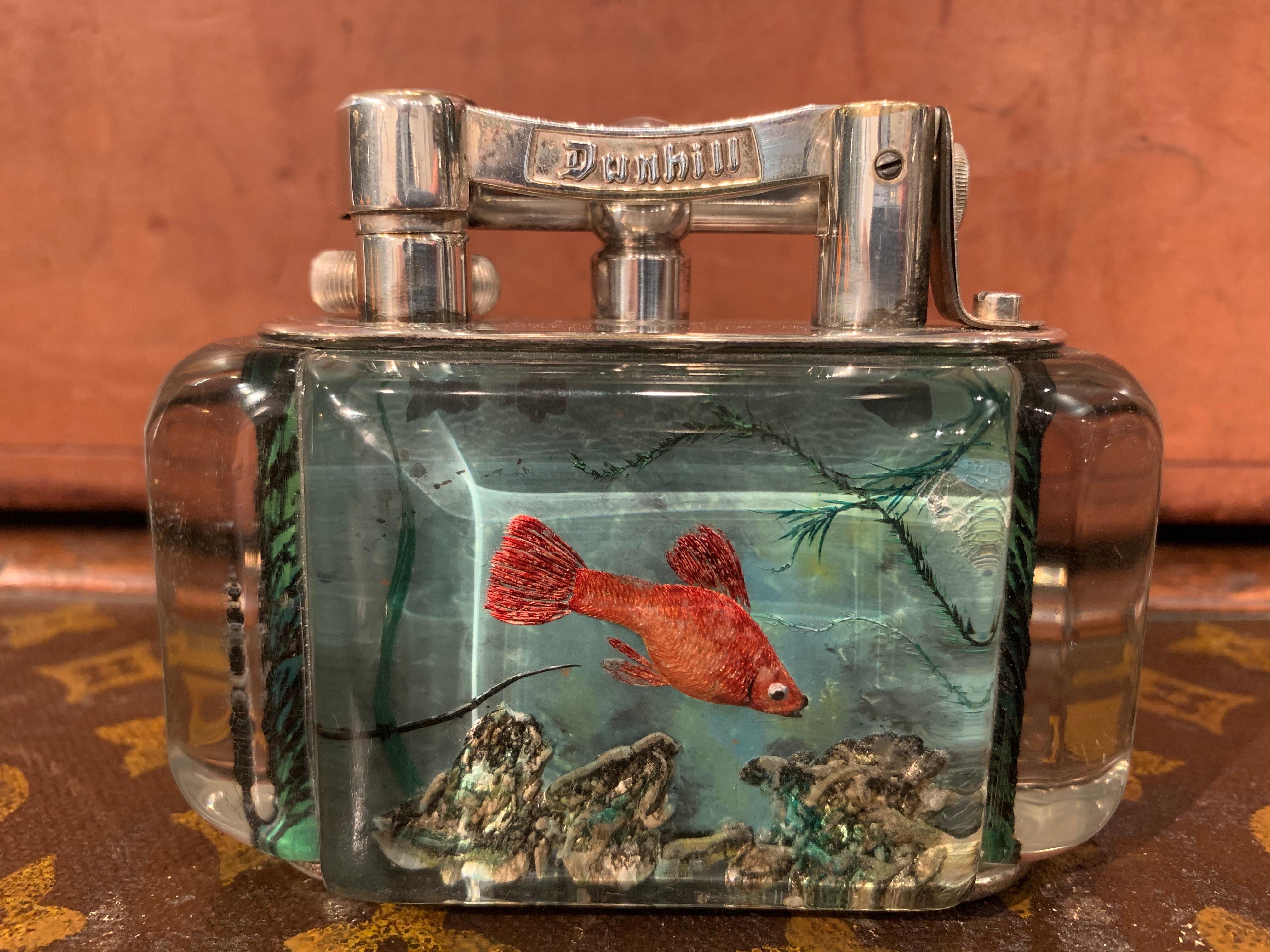 dunhill aquarium lighter