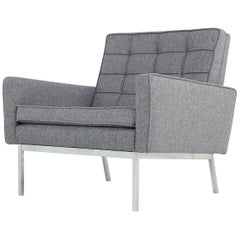 Rare 1950s Florence Knoll Lounge Chair Mod. 65a Knoll International Armchair