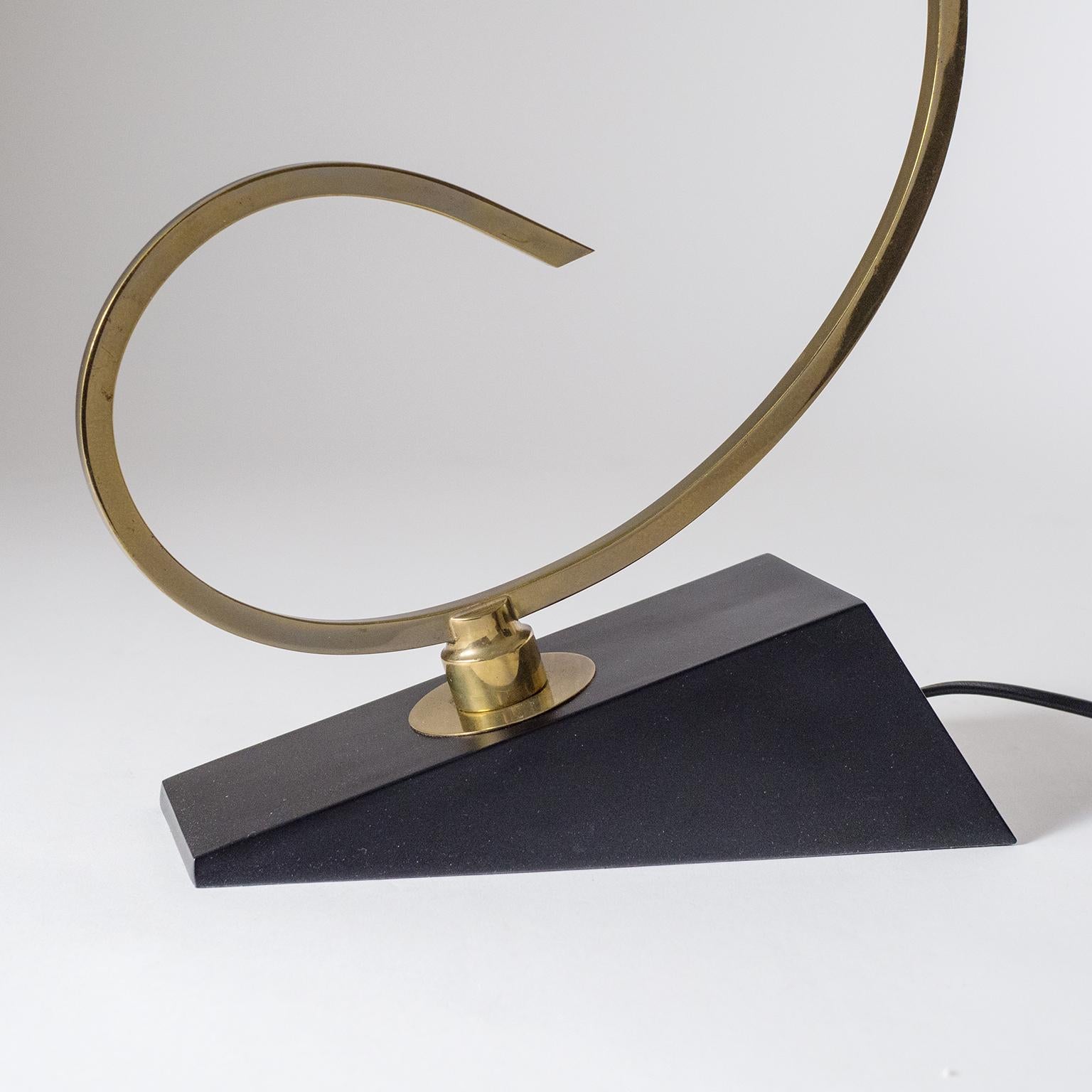 Lampe de table sculpturale française, années 1950 2