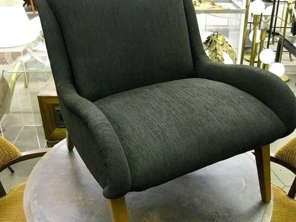 Sedia da salotto italiana Mid-Century Modern degli anni '50 attribuita a Marco Zanuso in vendita 9