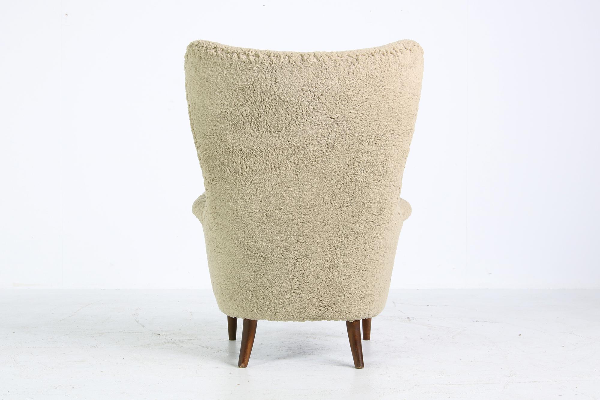 teddy fur chair