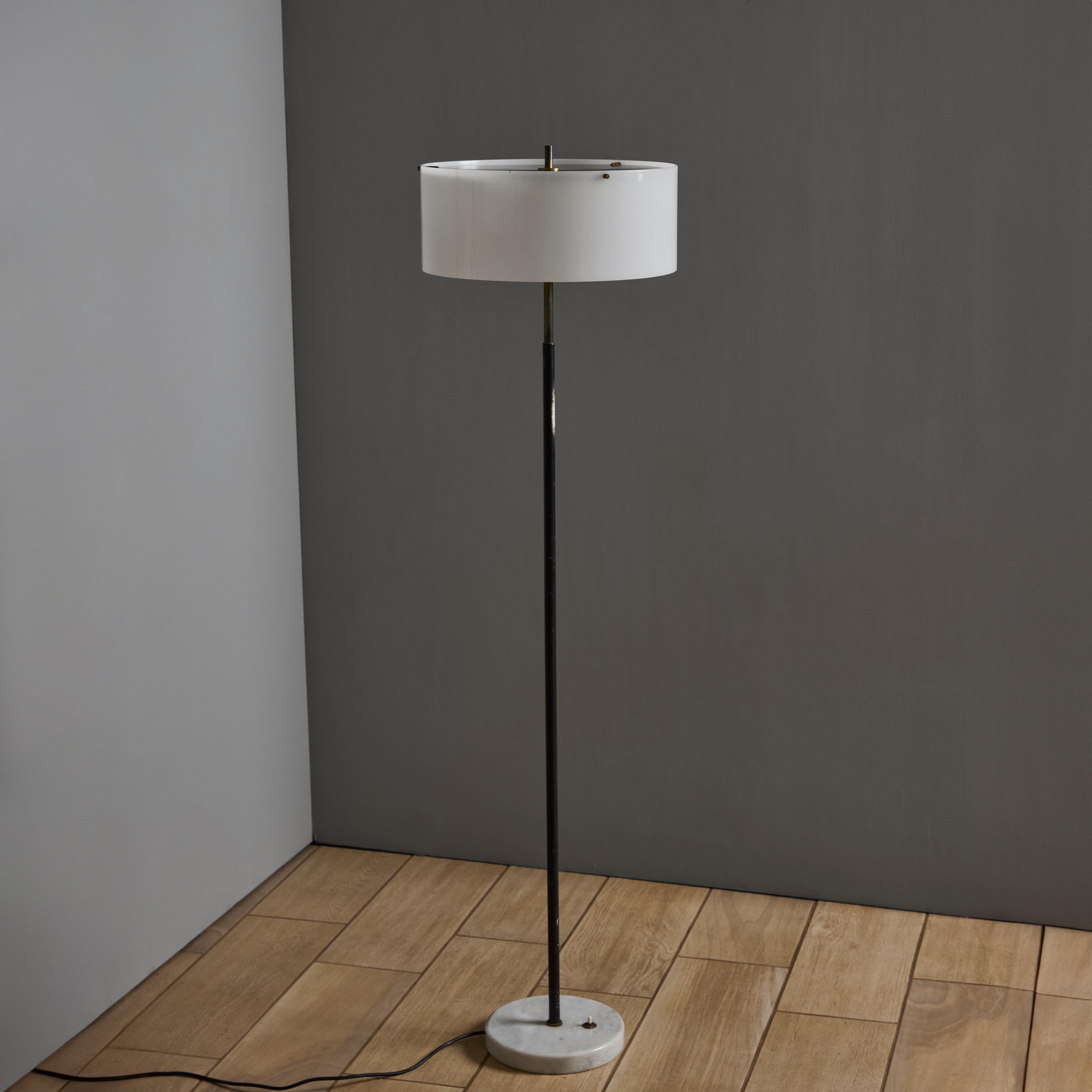 Rare 1950s Stilux Milano Floor Lamp in the Manner of Tito Agnoli For Sale 3