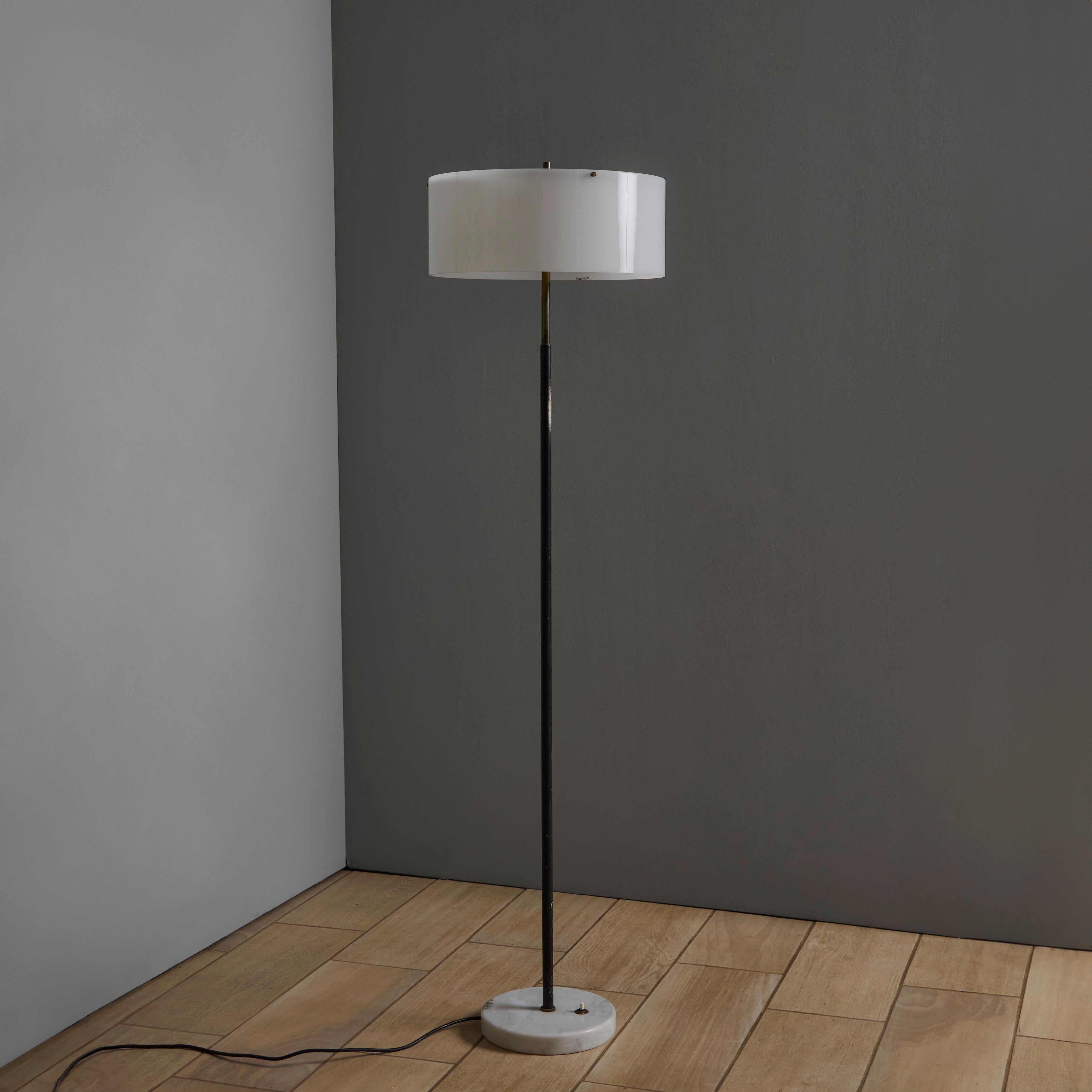 Rare 1950s Stilux Milano Floor Lamp in the Manner of Tito Agnoli For Sale 1