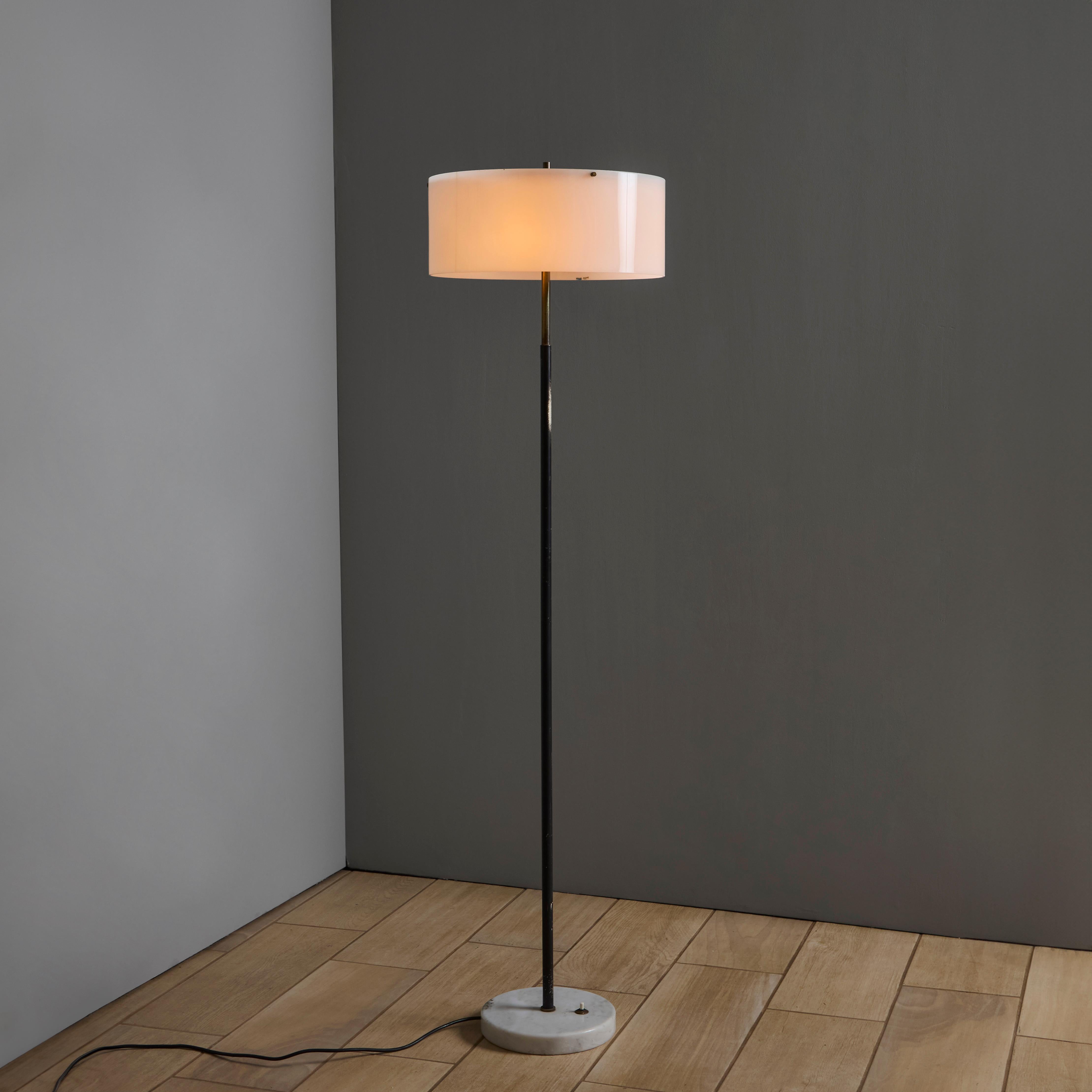 Rare 1950s Stilux Milano Floor Lamp in the Manner of Tito Agnoli For Sale 2