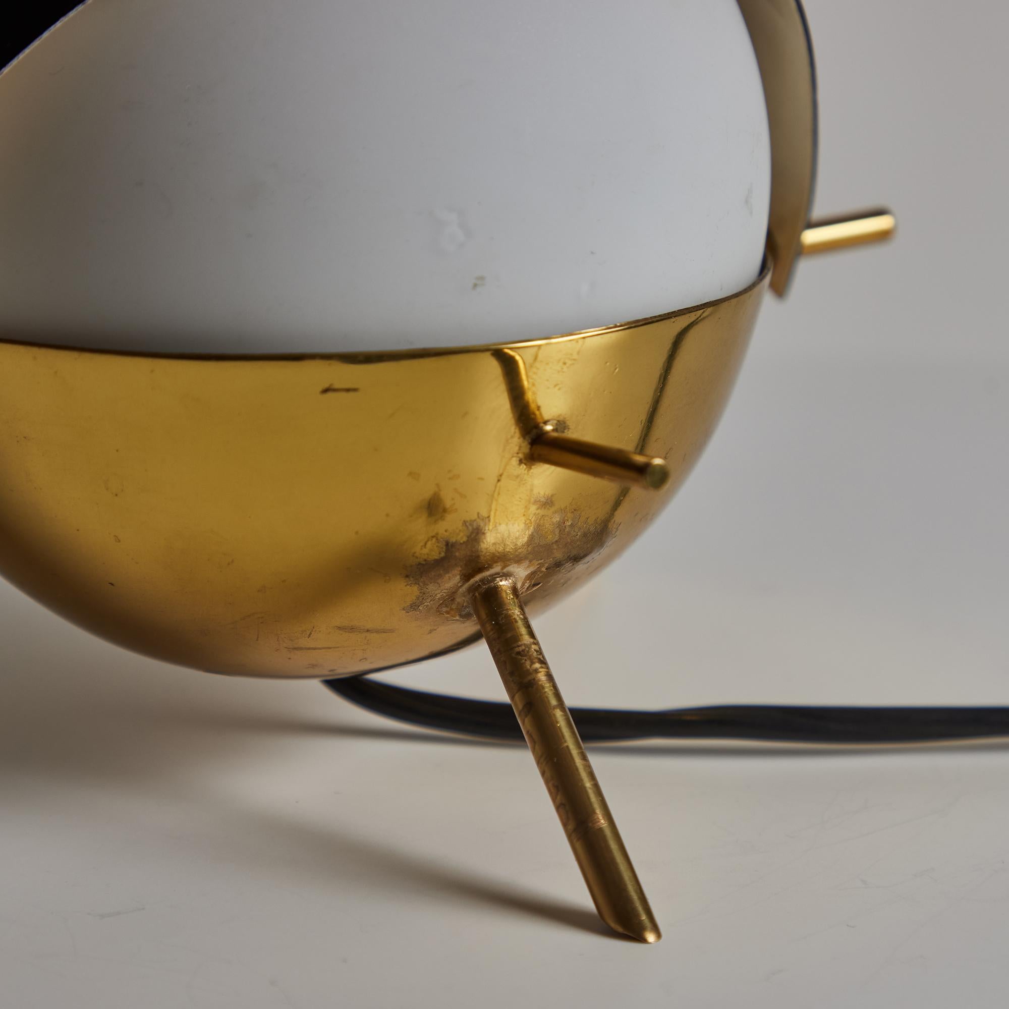 Rare 1950s Stilux Milano Tripod 'Visor' Table Lamp 6