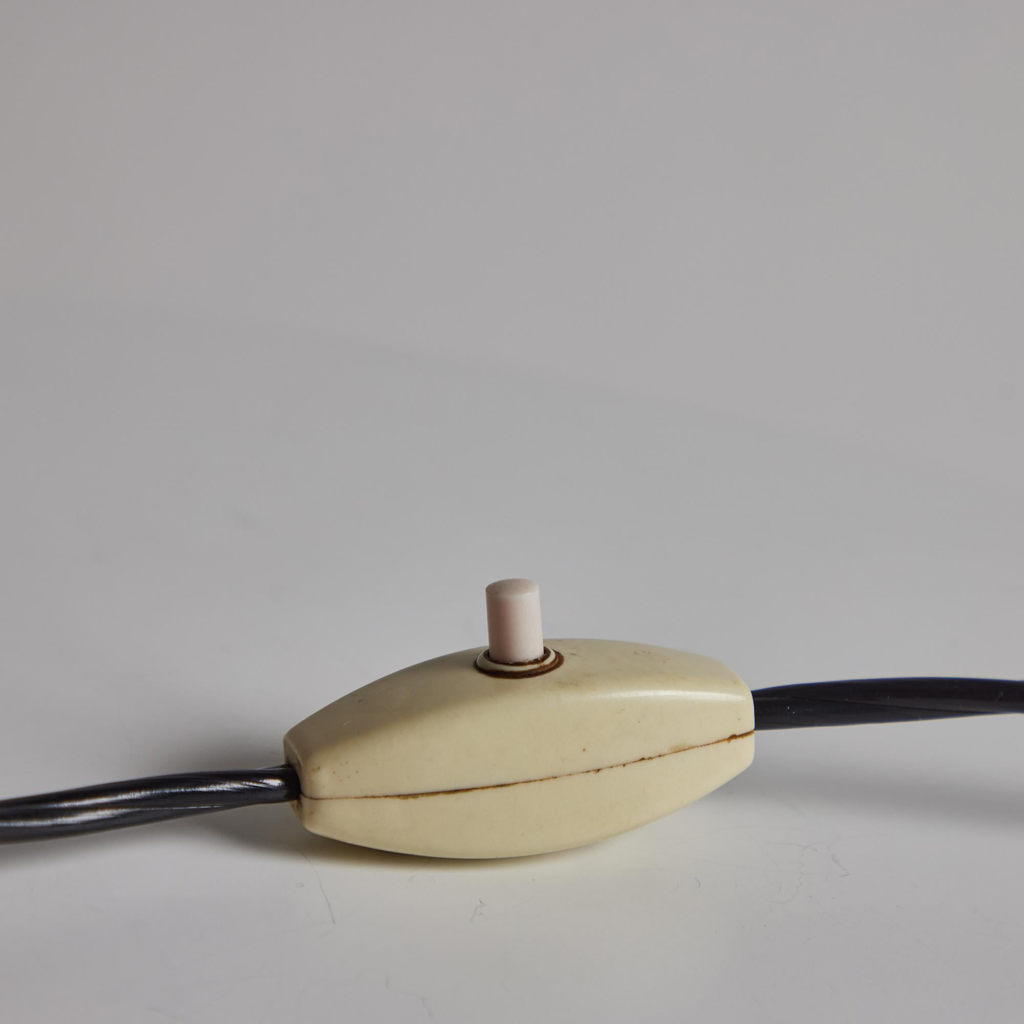 Rare 1950s Stilux Milano Tripod 'Visor' Table Lamp 7