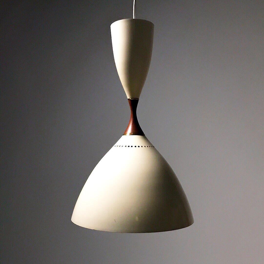 Rare 1950s Sven Middelboe Ceiling Pendant for Nordisk Solar Compani 1