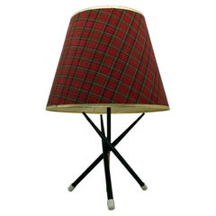 Rare 1950s Tripod Table Lamp by Louis Kalff, Mid-Century Modern