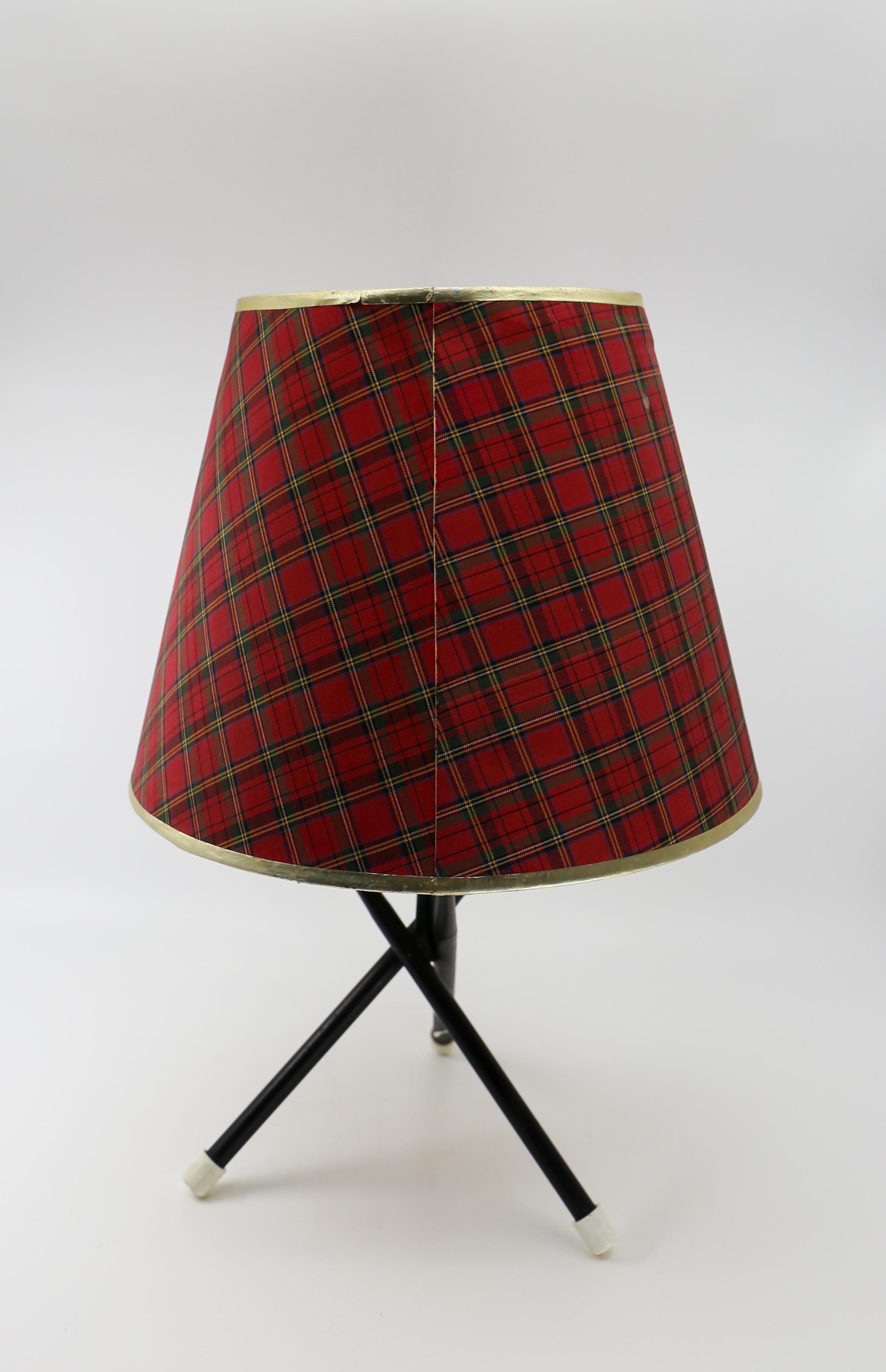 Rare 1950s Tripod Table Lamp For Sale 1