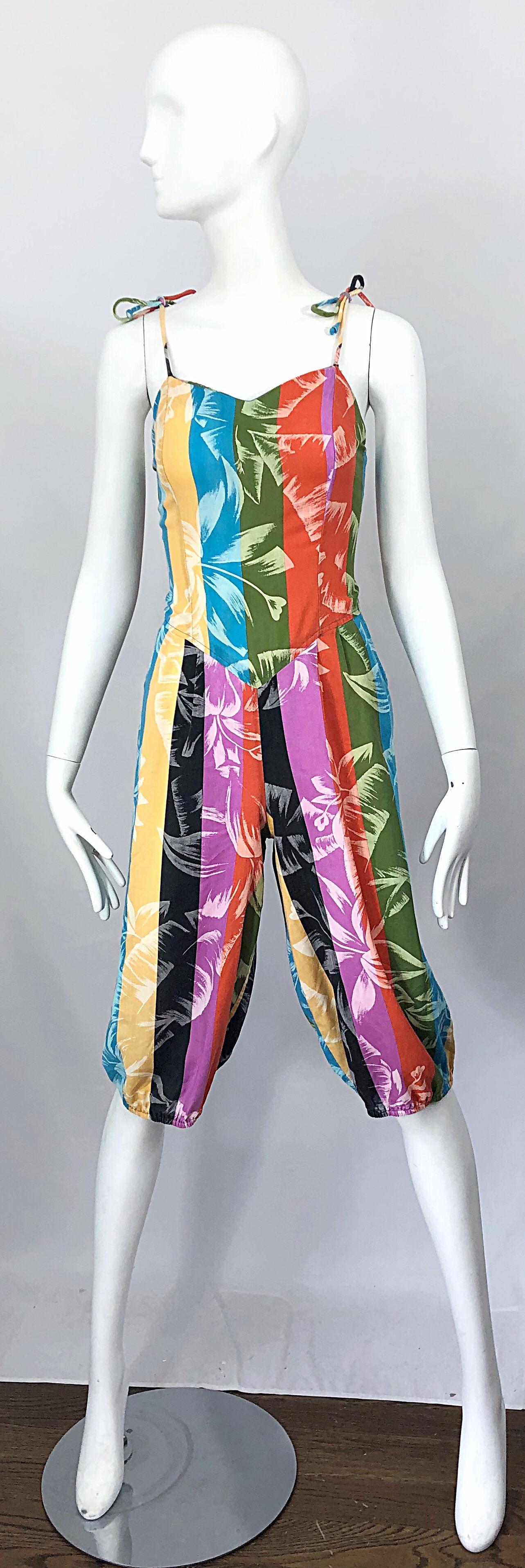 colorful jumpsuit