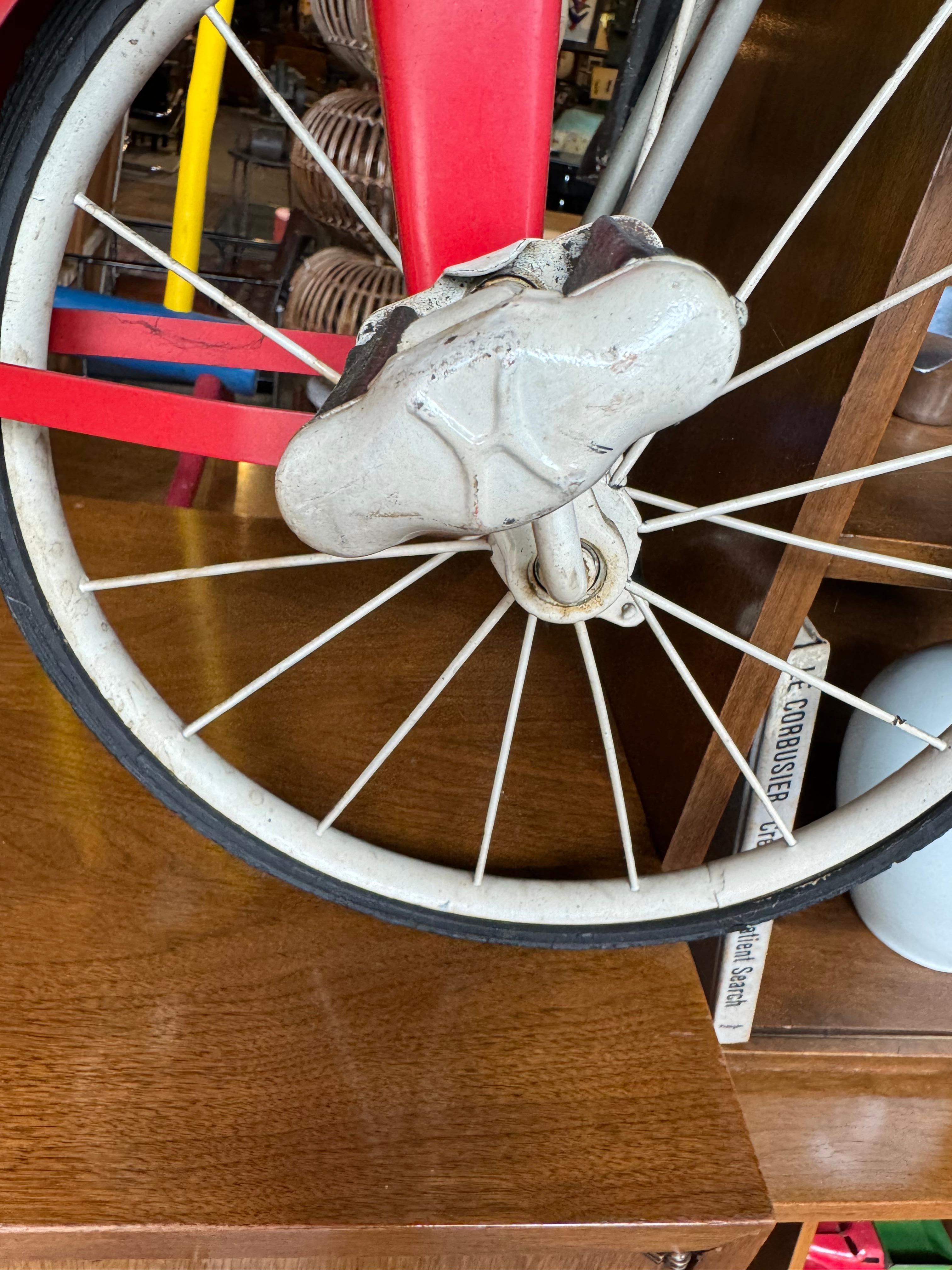 Rare 1952 Hettrick ‘American’ Pedal Wagon (20″ wheel) Childs Tricycle 3