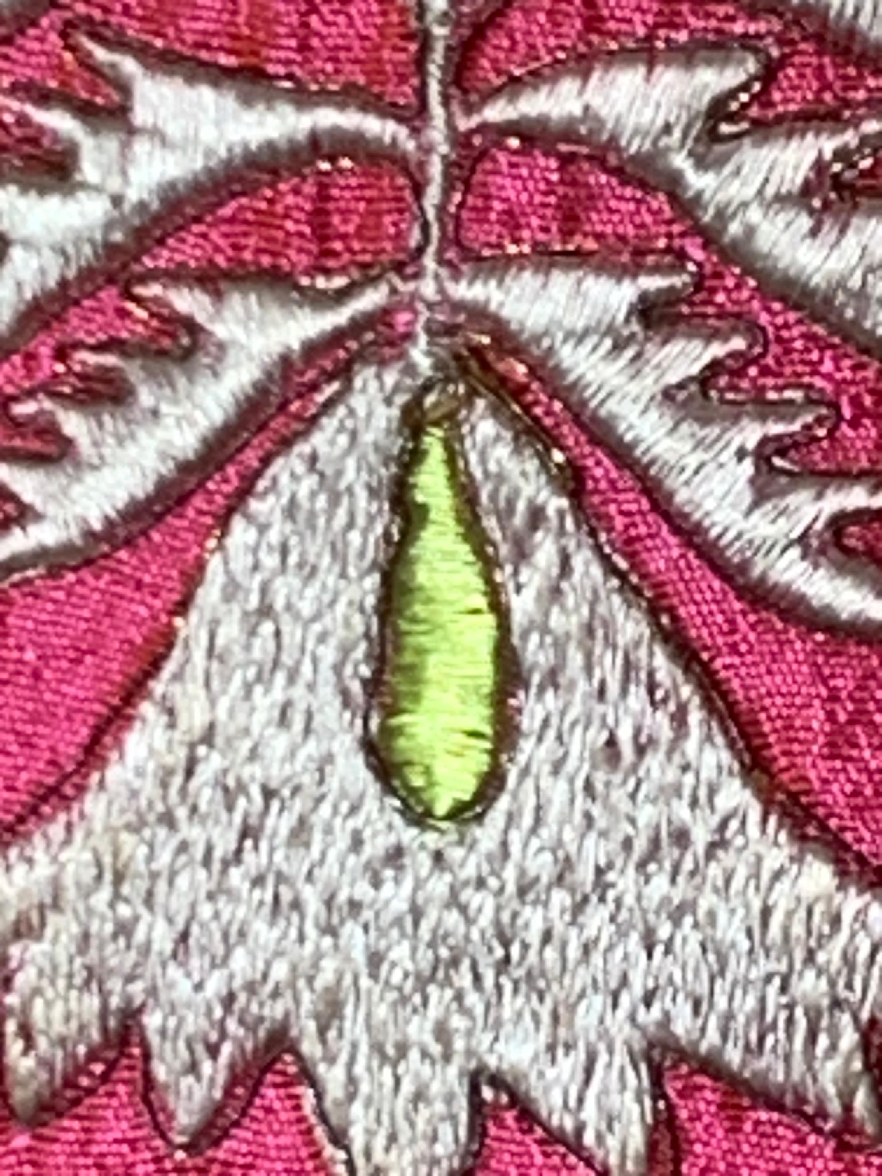 Rare 1957 Christian Dior Colifichets Florescent Pink Silk Two-Piece Pantsuit For Sale 9