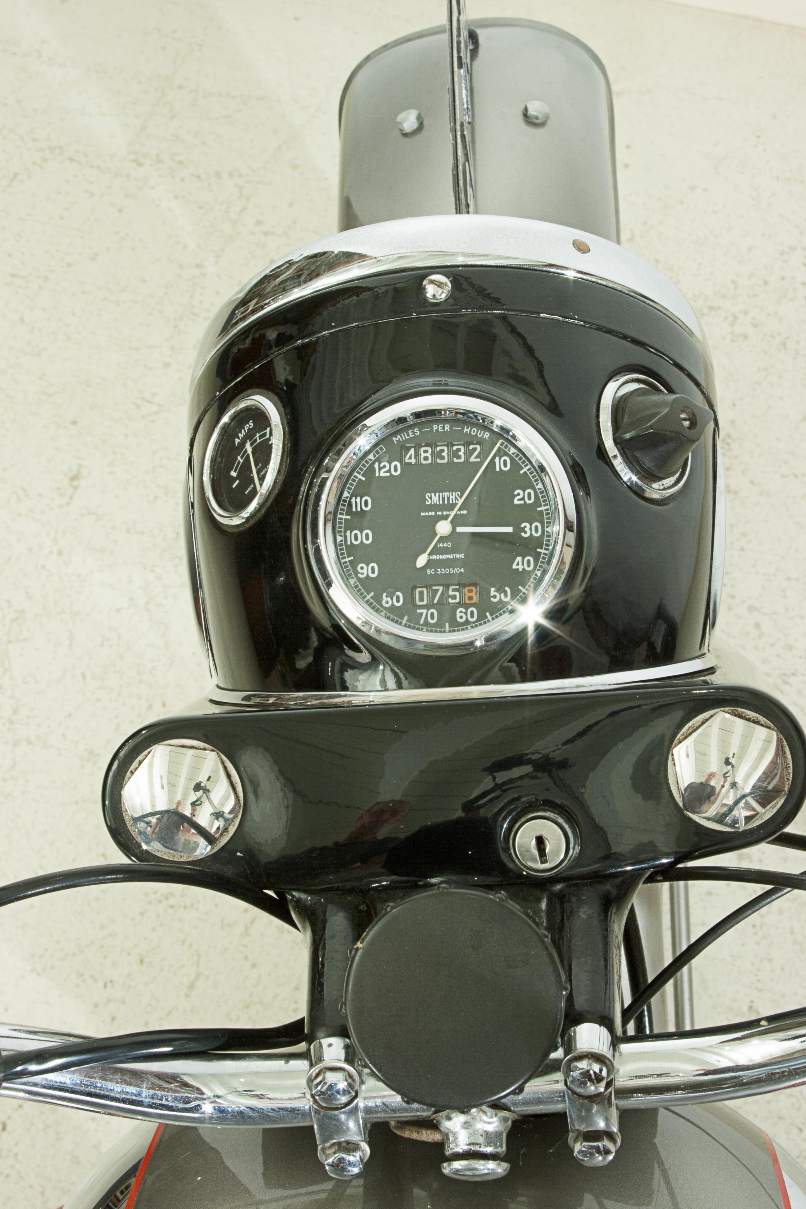 Rare 1959 BSA A7, Princess Motorcycle 4