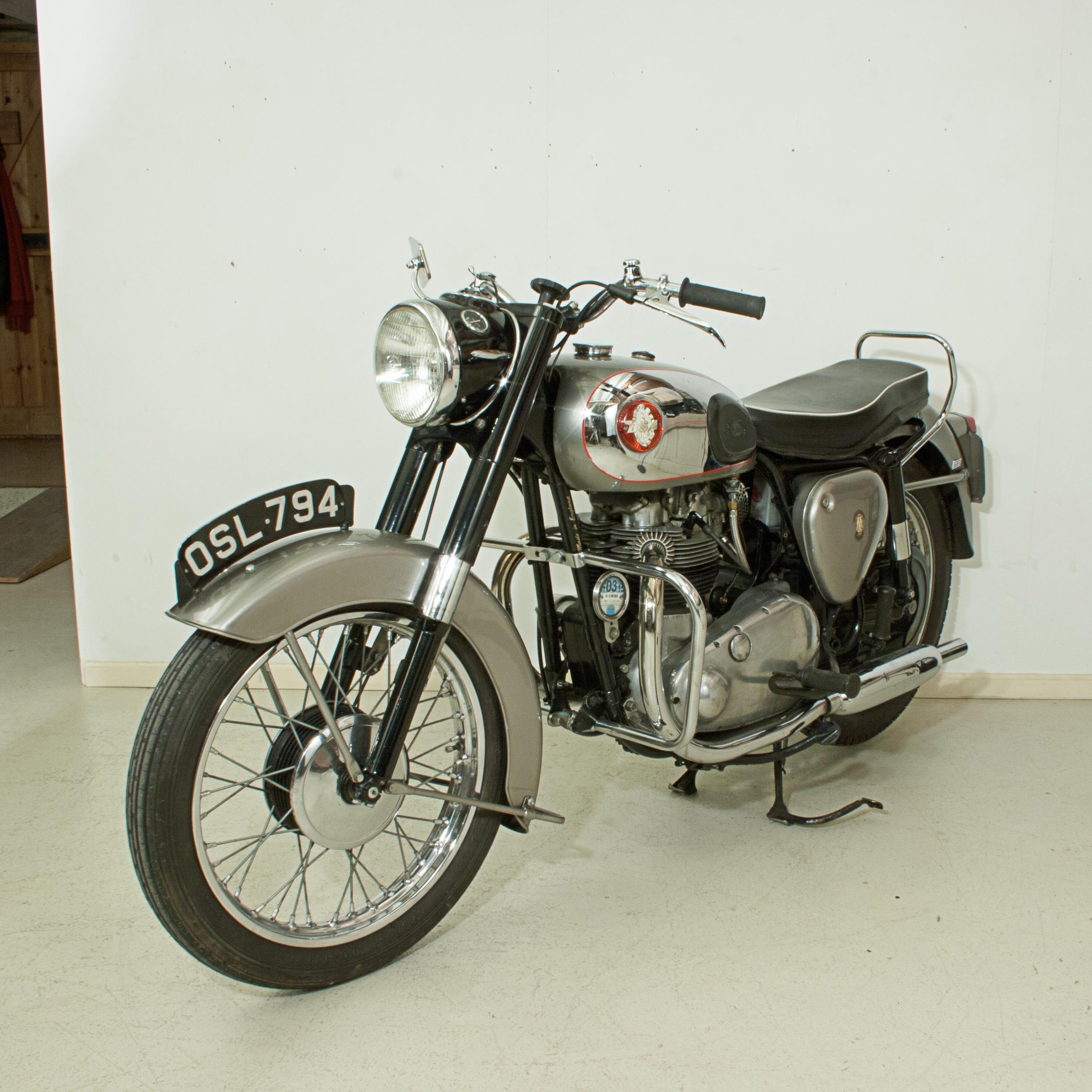 Rare 1959 BSA A7, Princess Motorcycle 7
