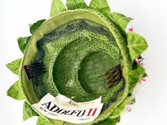 Rare 1960s Adolfo for Saks 5th Avenue Novelty Vintage 60s Christmas Holiday Hat