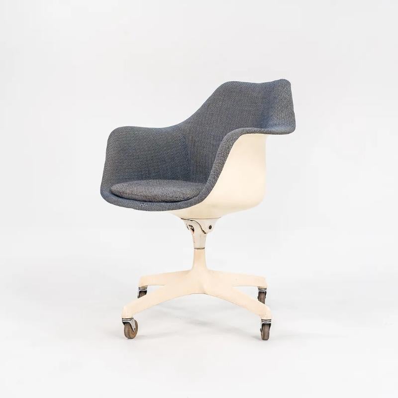 Rare poltrone girevoli Executive Tulip imbottite degli anni '60 di Eero Saarinen Associates in vendita 5