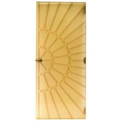 Rare 1960s Fiberglass Door Attributed to Enzo Missoni