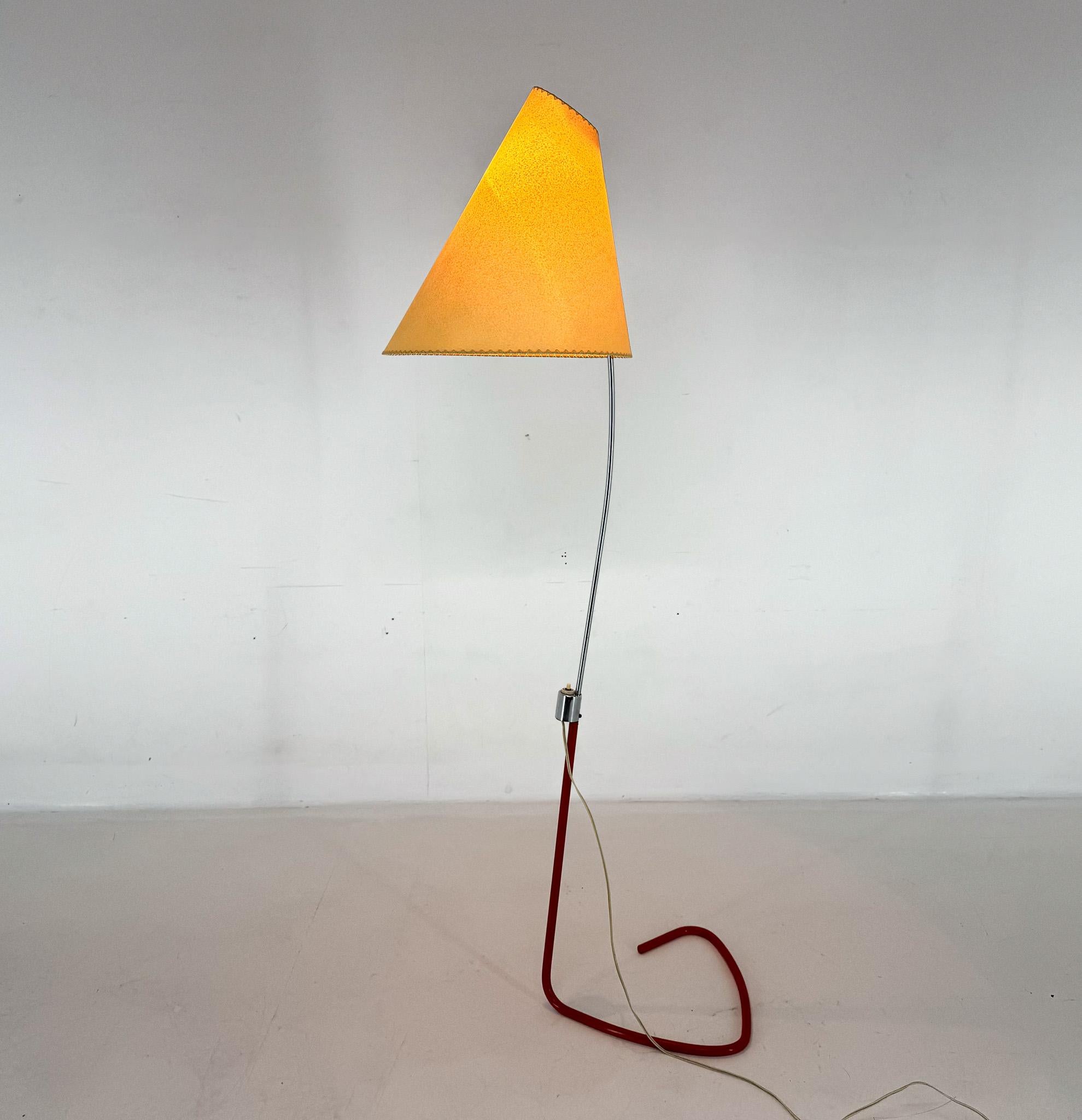 Rare 1960's Floor Lamp by Josef Hurka for Napako, Czechoslovakia For Sale 5