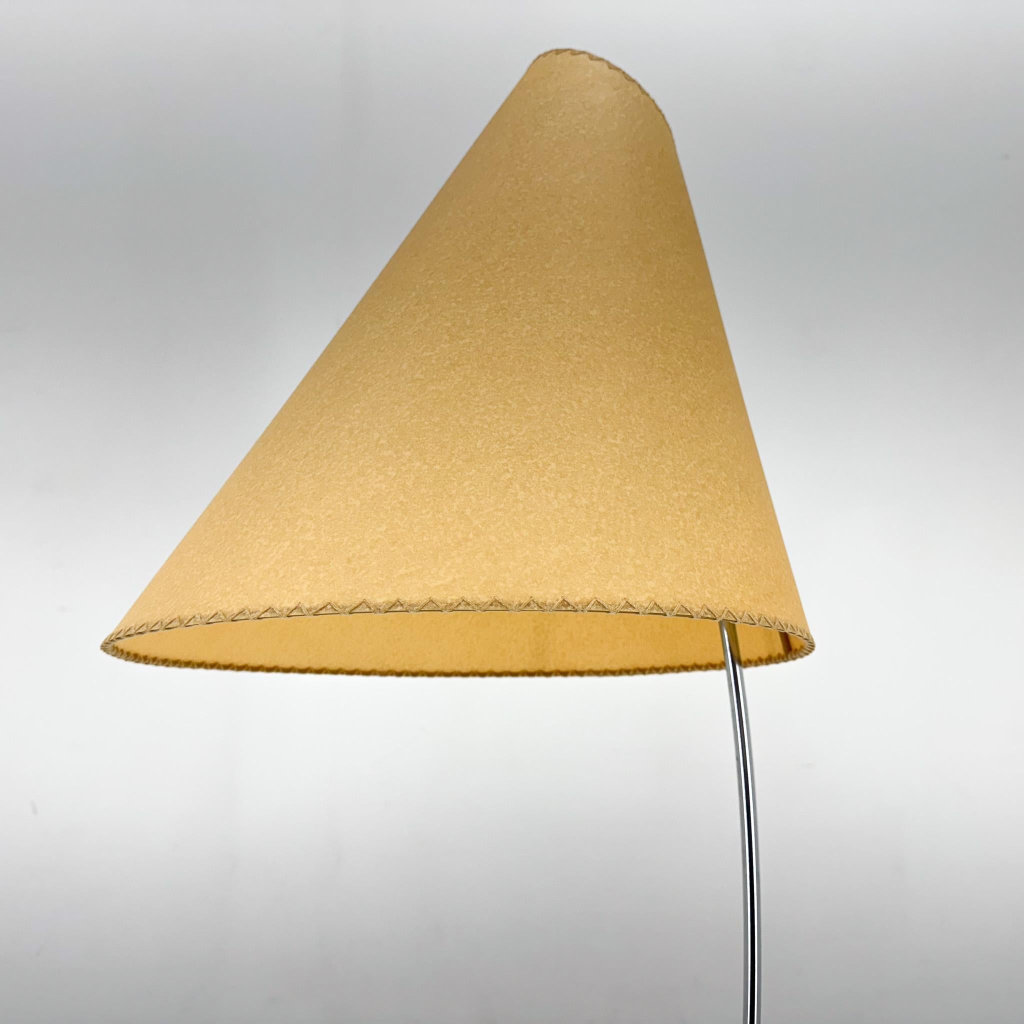 Metal Rare 1960's Floor Lamp by Josef Hurka for Napako, Czechoslovakia For Sale