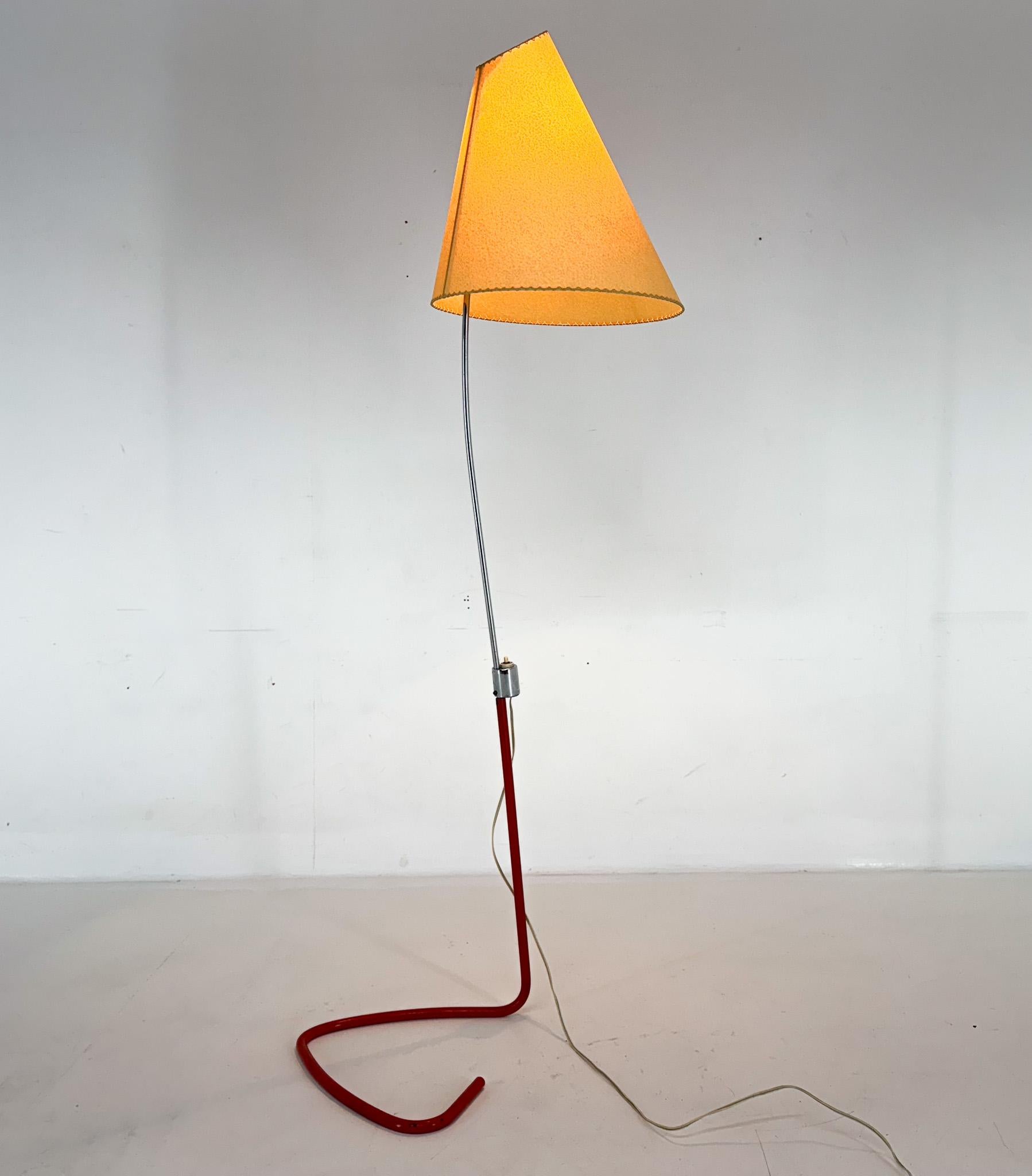 Rare 1960's Floor Lamp by Josef Hurka for Napako, Czechoslovakia For Sale 3