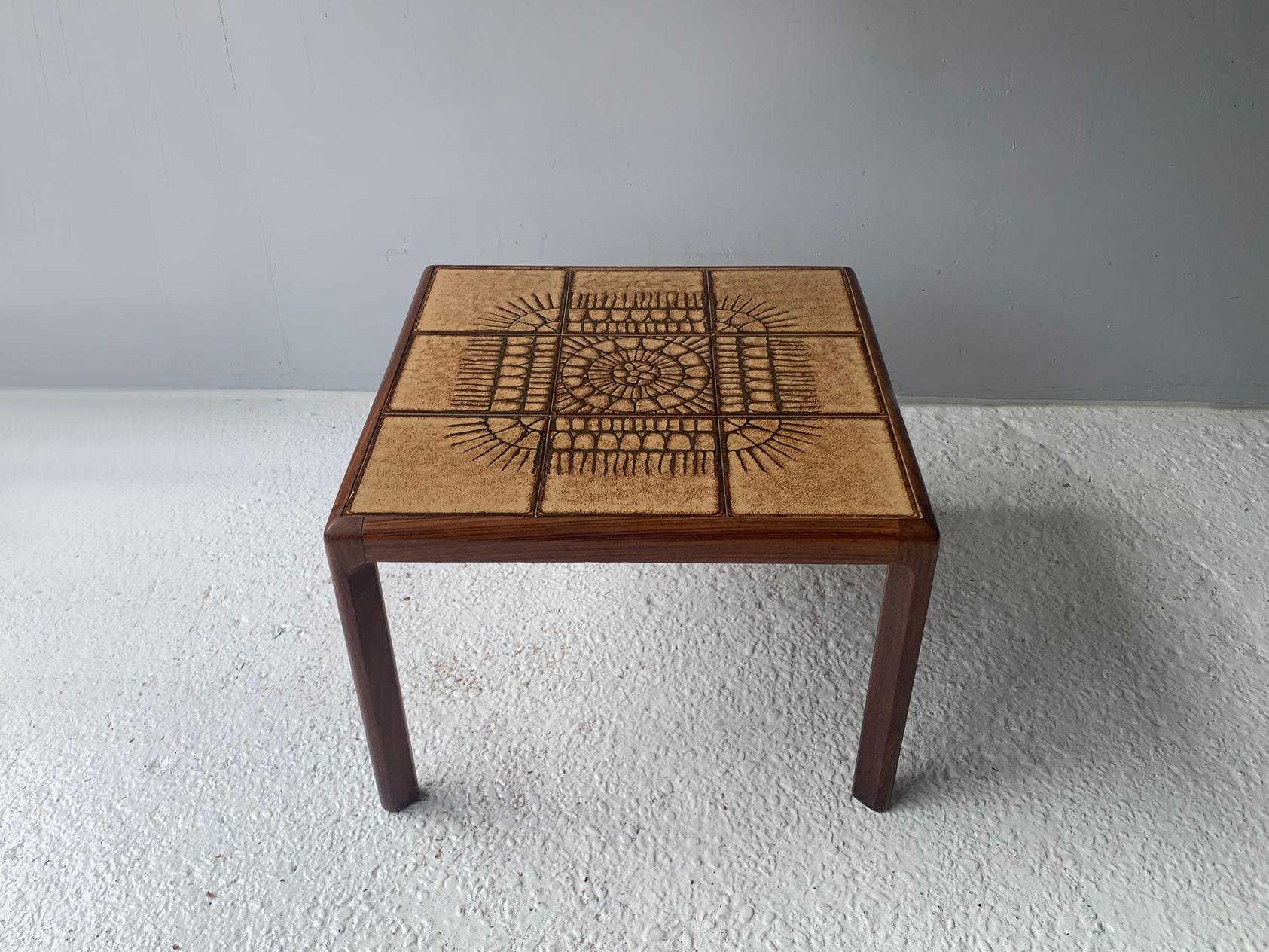 British Rare 1960s G Plan Midcentury Tiled Coffee Table For Sale