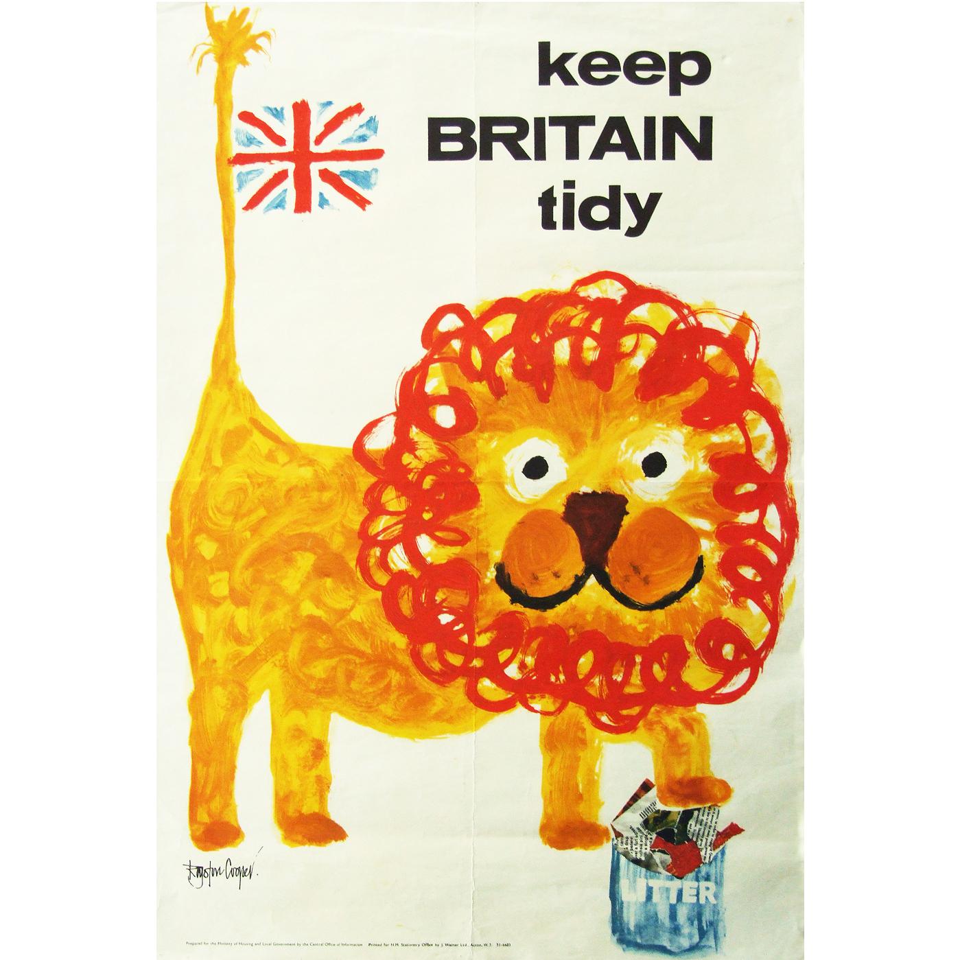 keep britain tidy poster