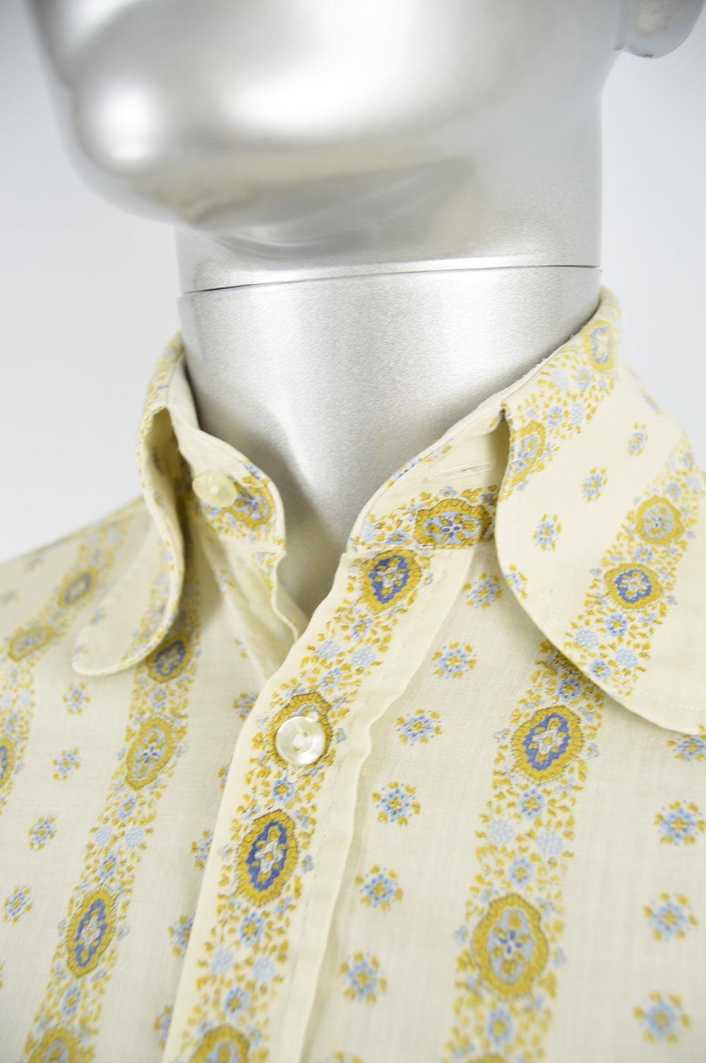 1960s button up shirt