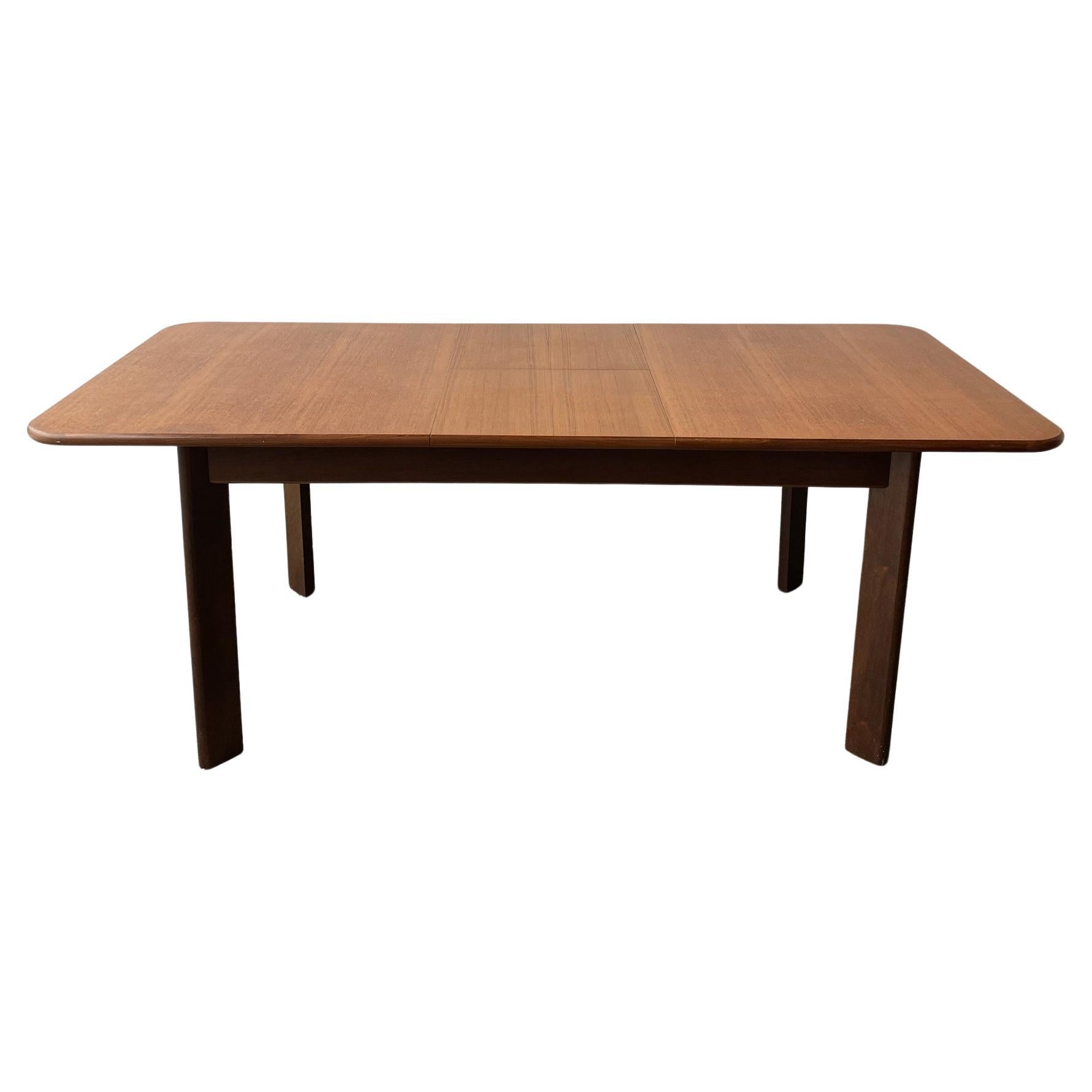 Vintage British MidCentury Modern Teak Oval Dining Table by G Plan at