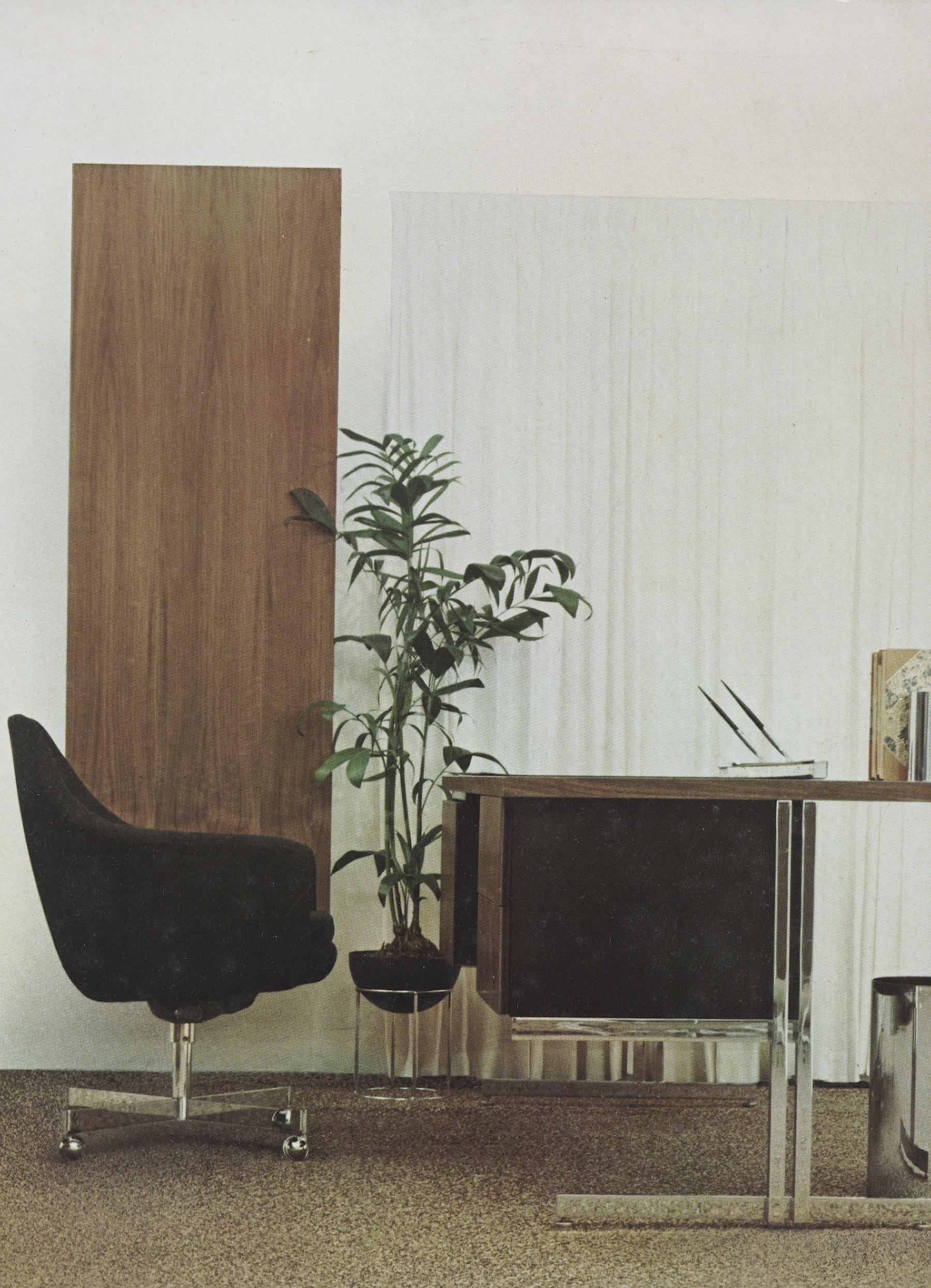 Rare 1960s Mid-Century Modern Minimalist Executive Desk by Hugh Acton for Vecta 5