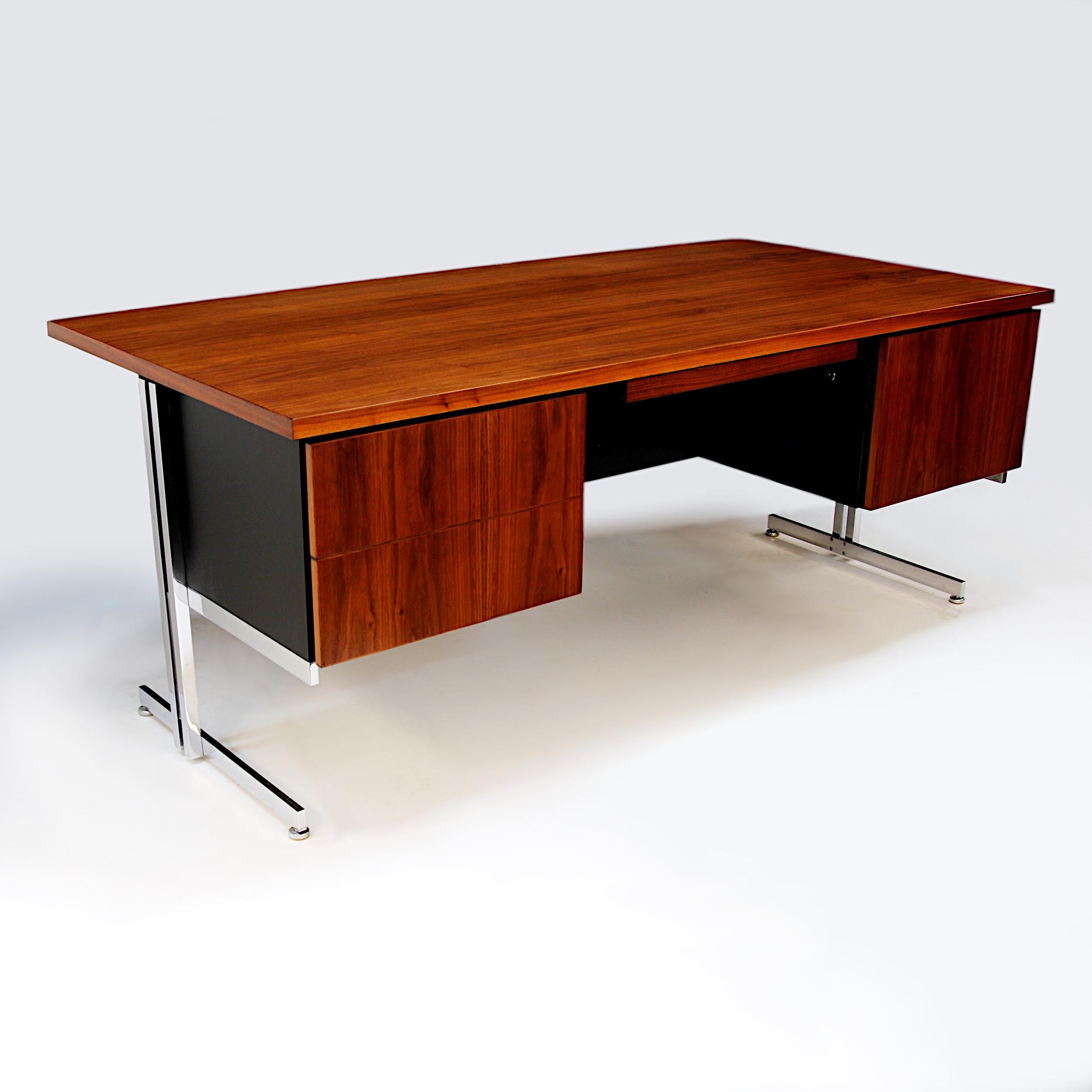 mid century executive desk